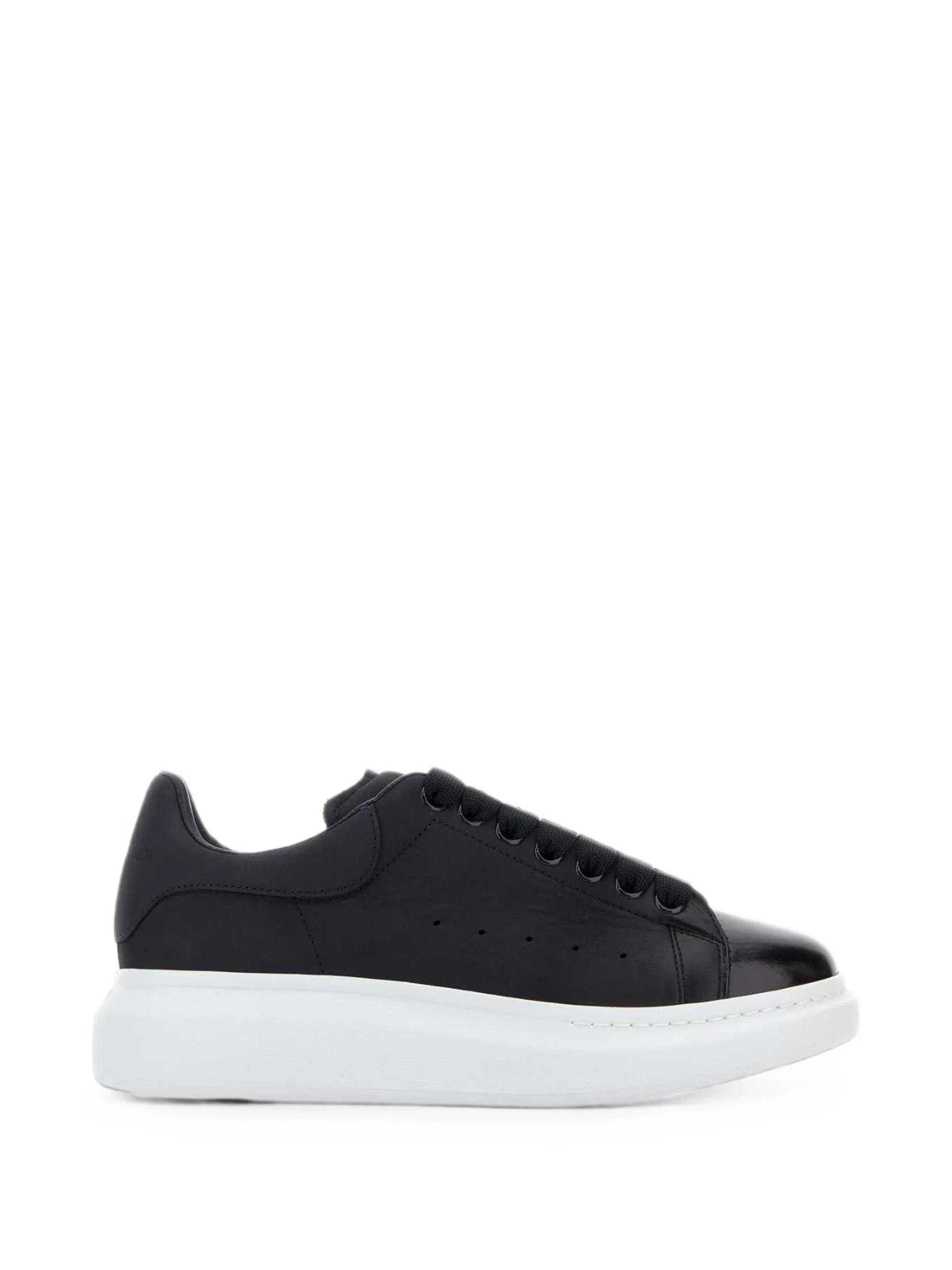 Oversized lace-up sneakers