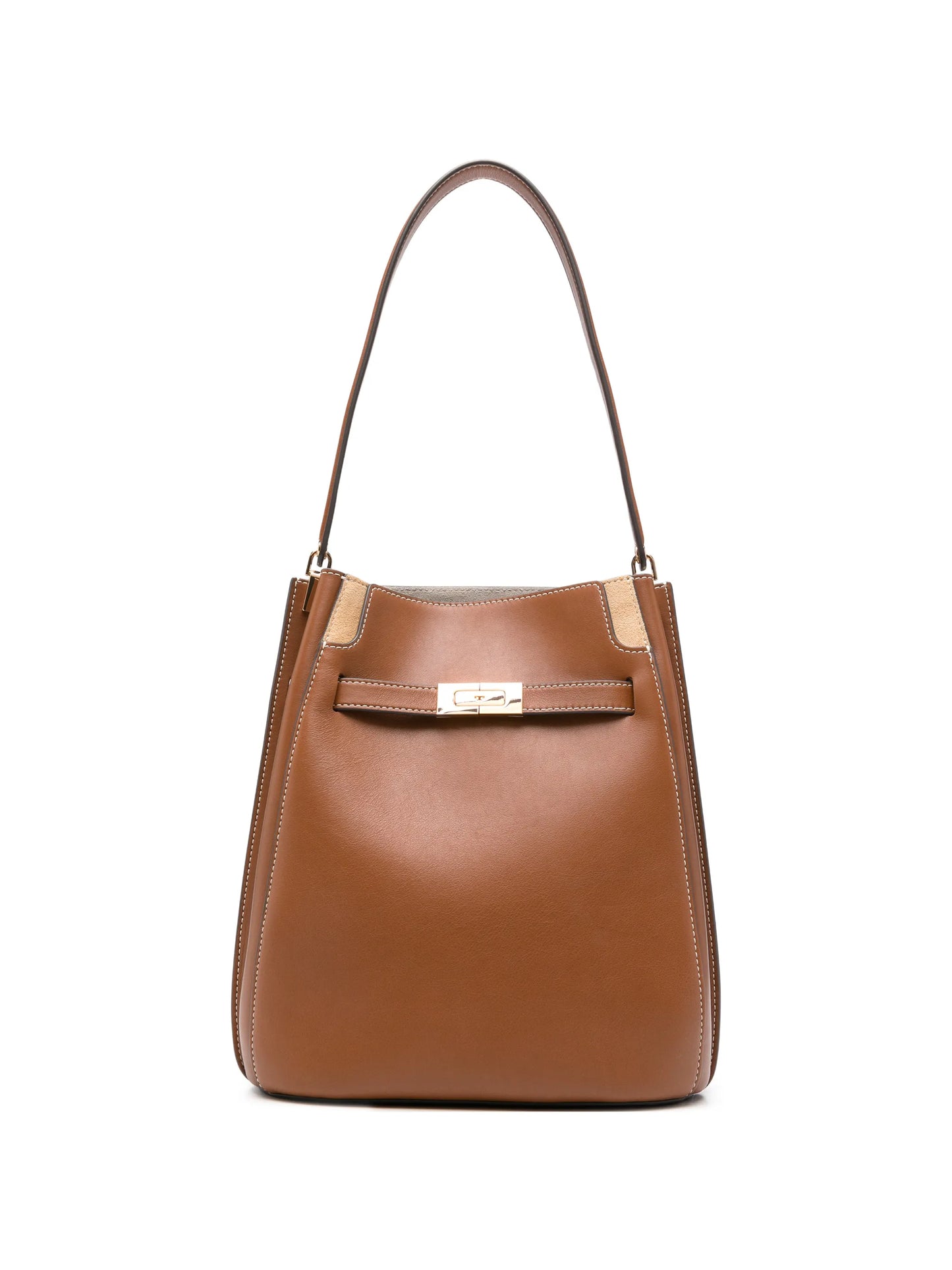 Lee Radziwill leather bucket bag