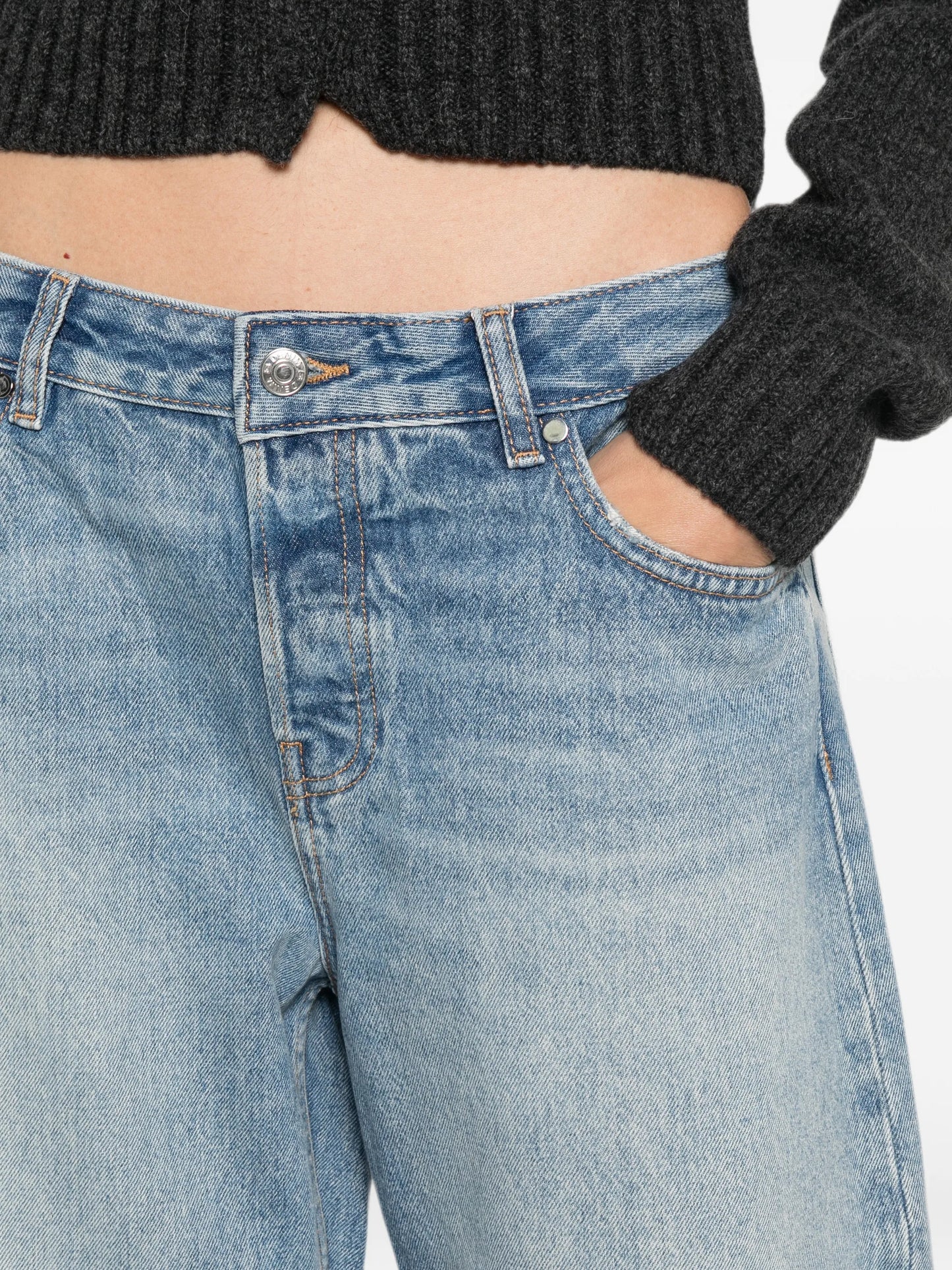 shifter bowed jeans luca