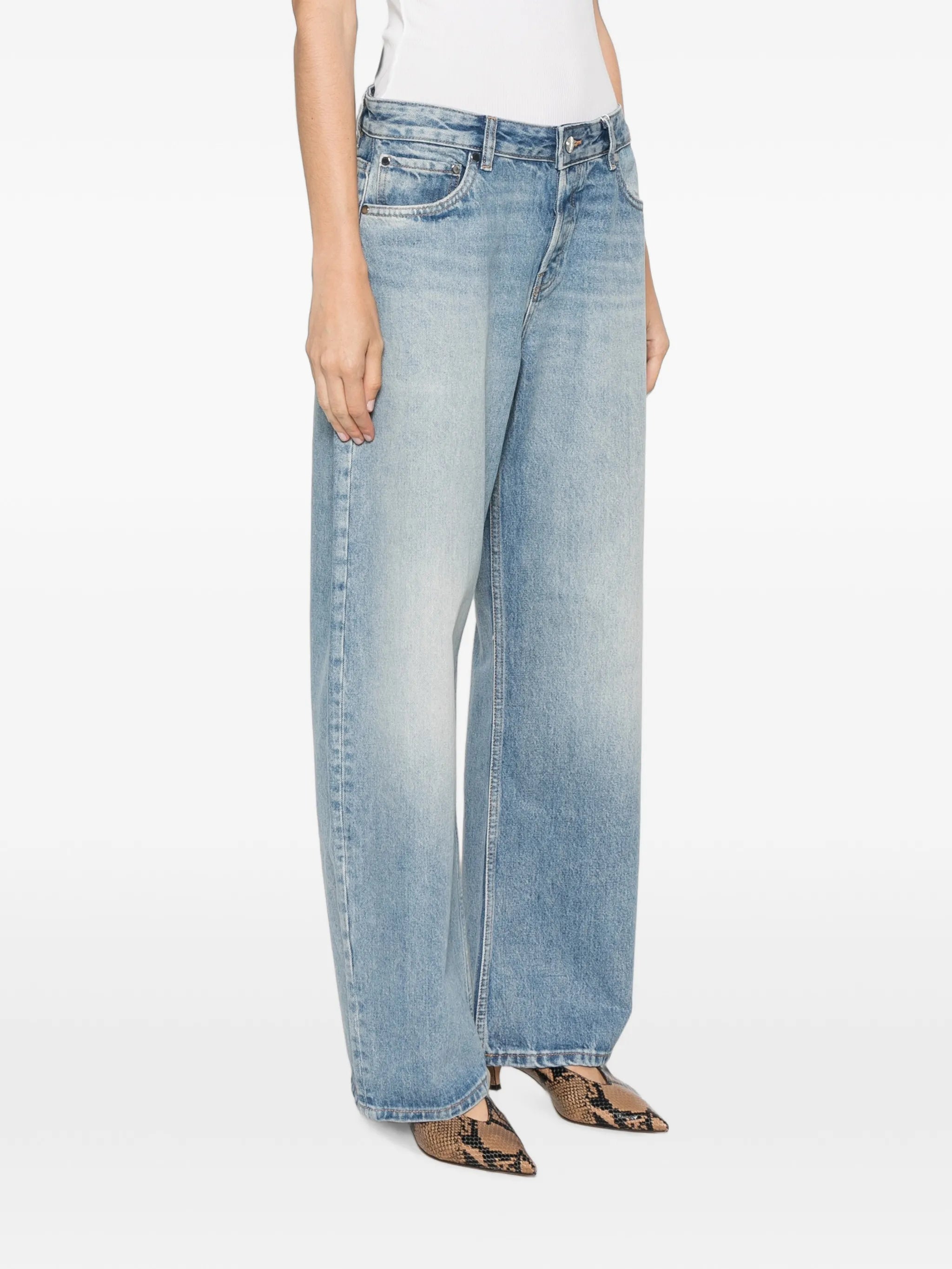 shifter bowed jeans luca