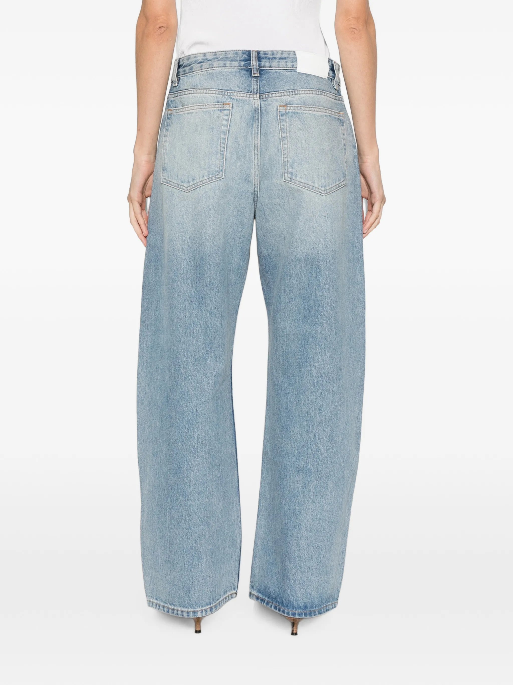 shifter bowed jeans luca