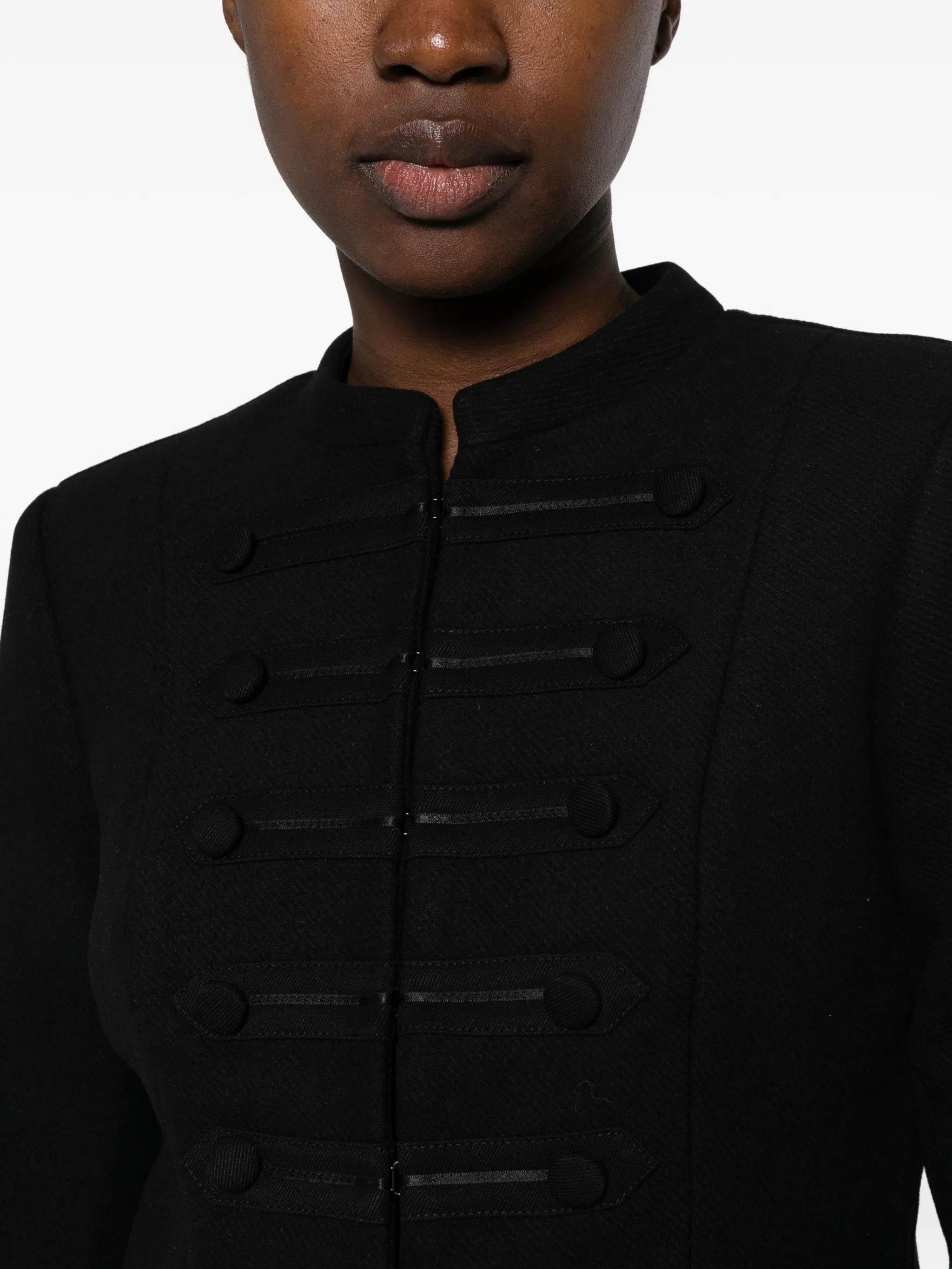 Ford frogging-detail jacket