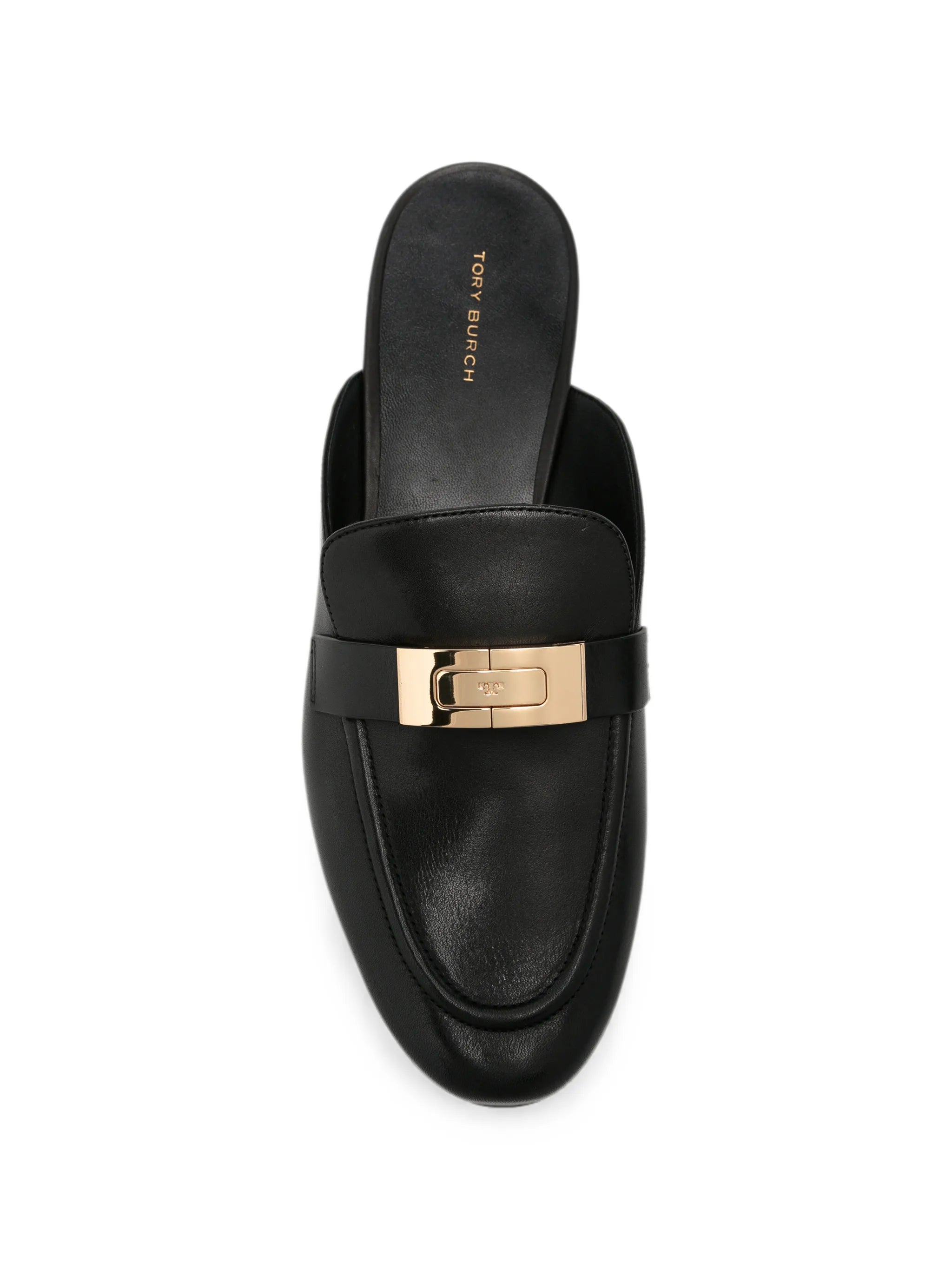 Leelee logo-plaque mules