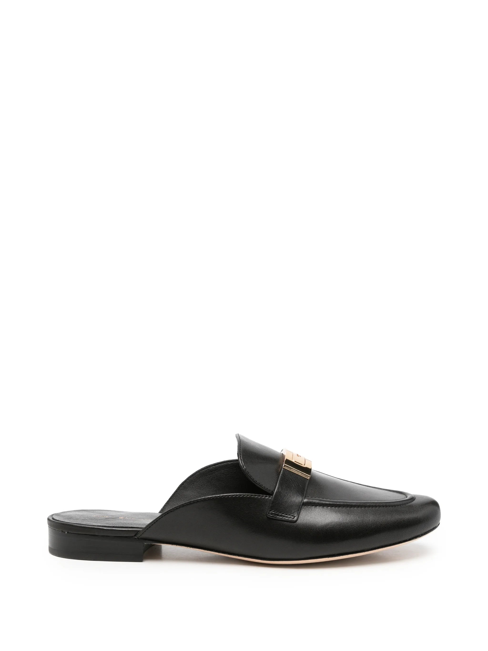 Leelee logo-plaque mules