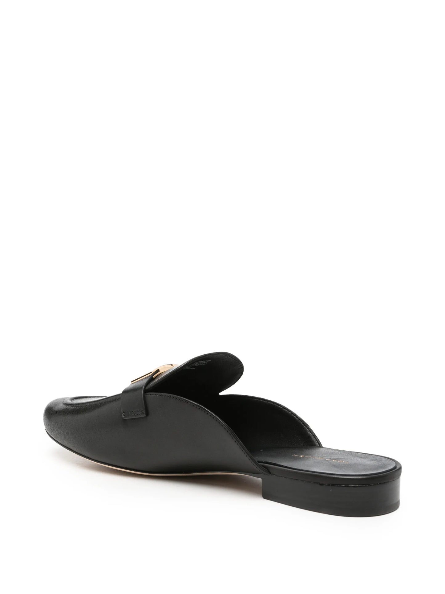 Leelee logo-plaque mules