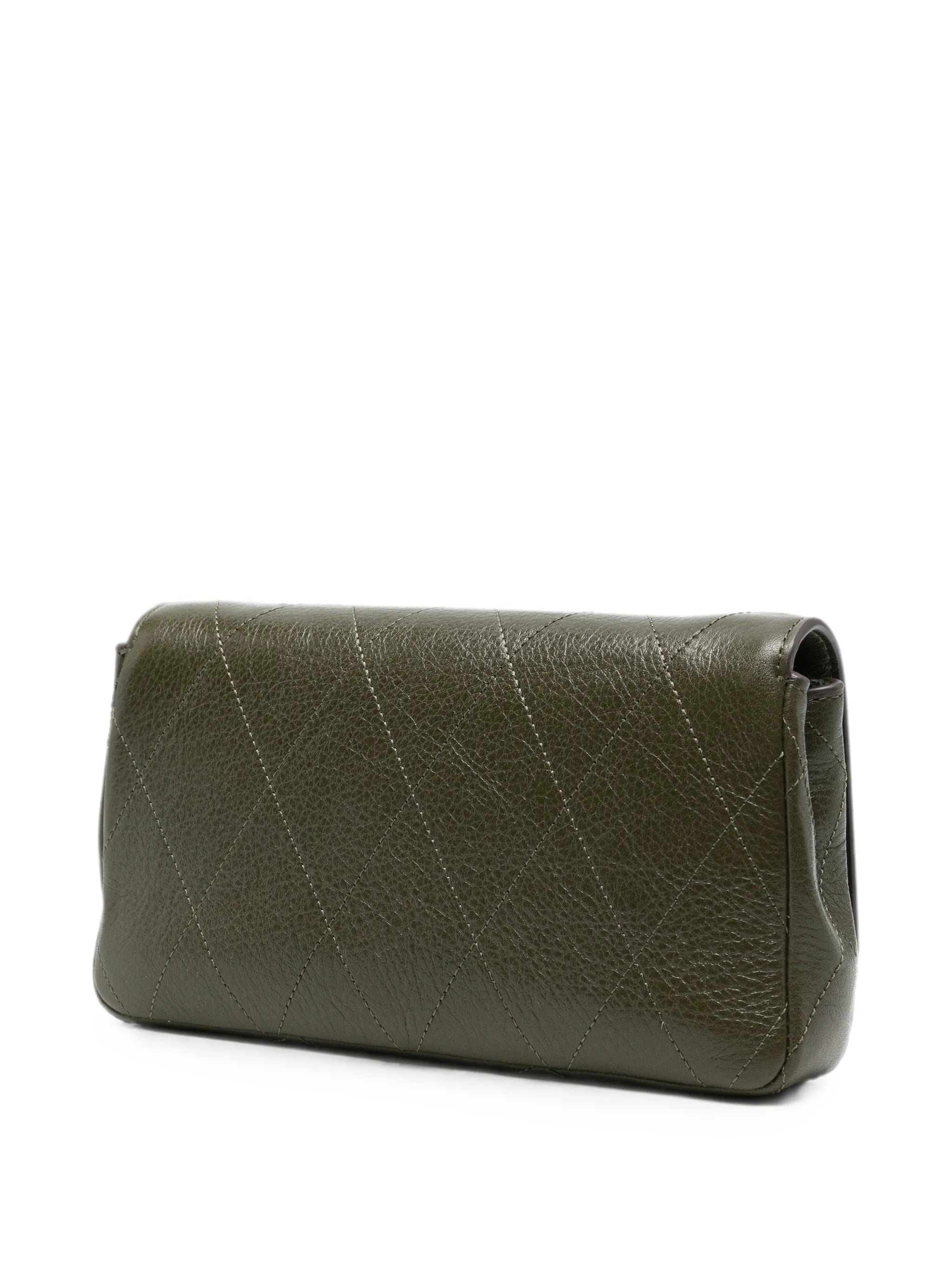 Charlie quilted clutch bag