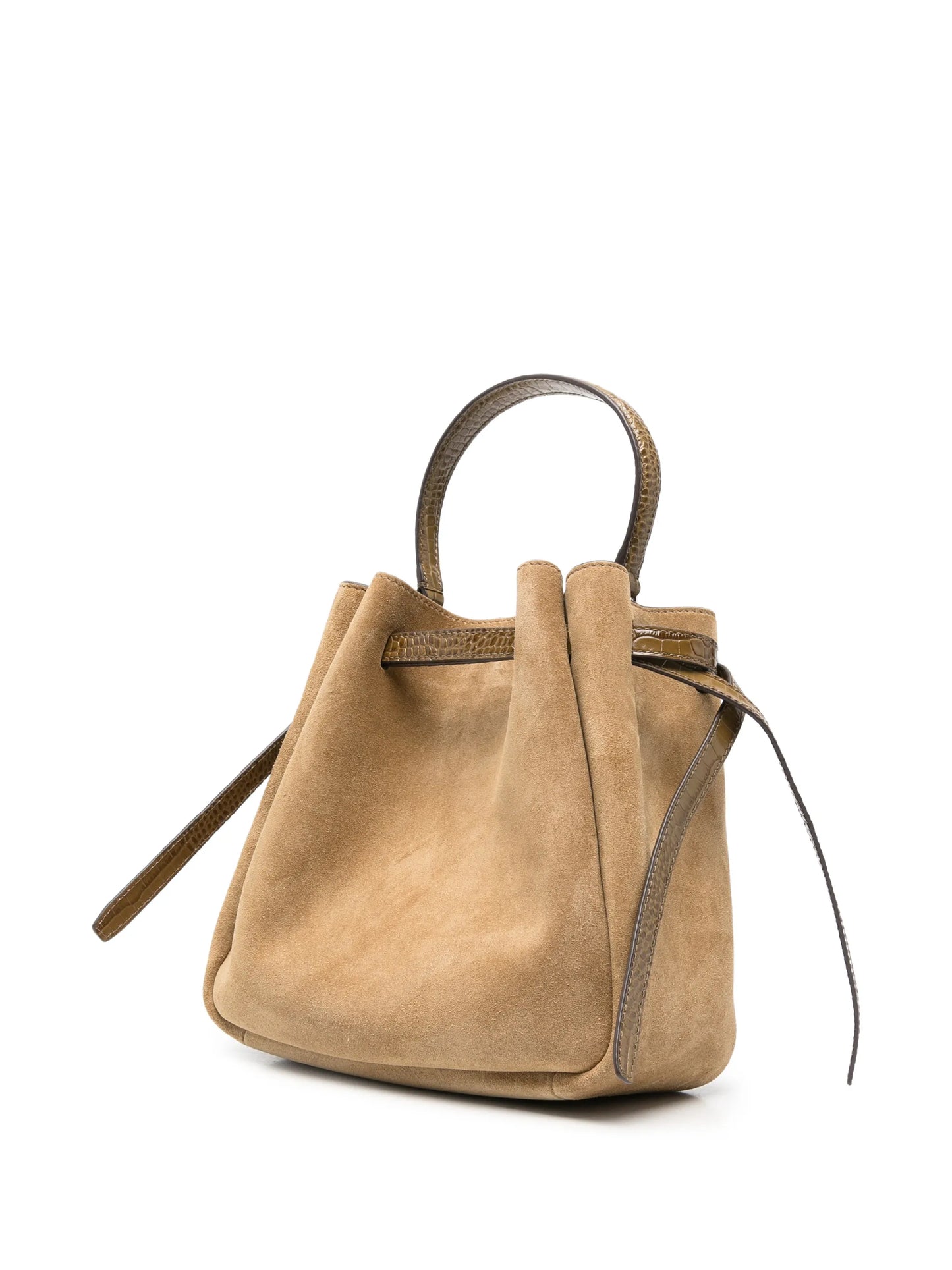 Romy suede bucket bag