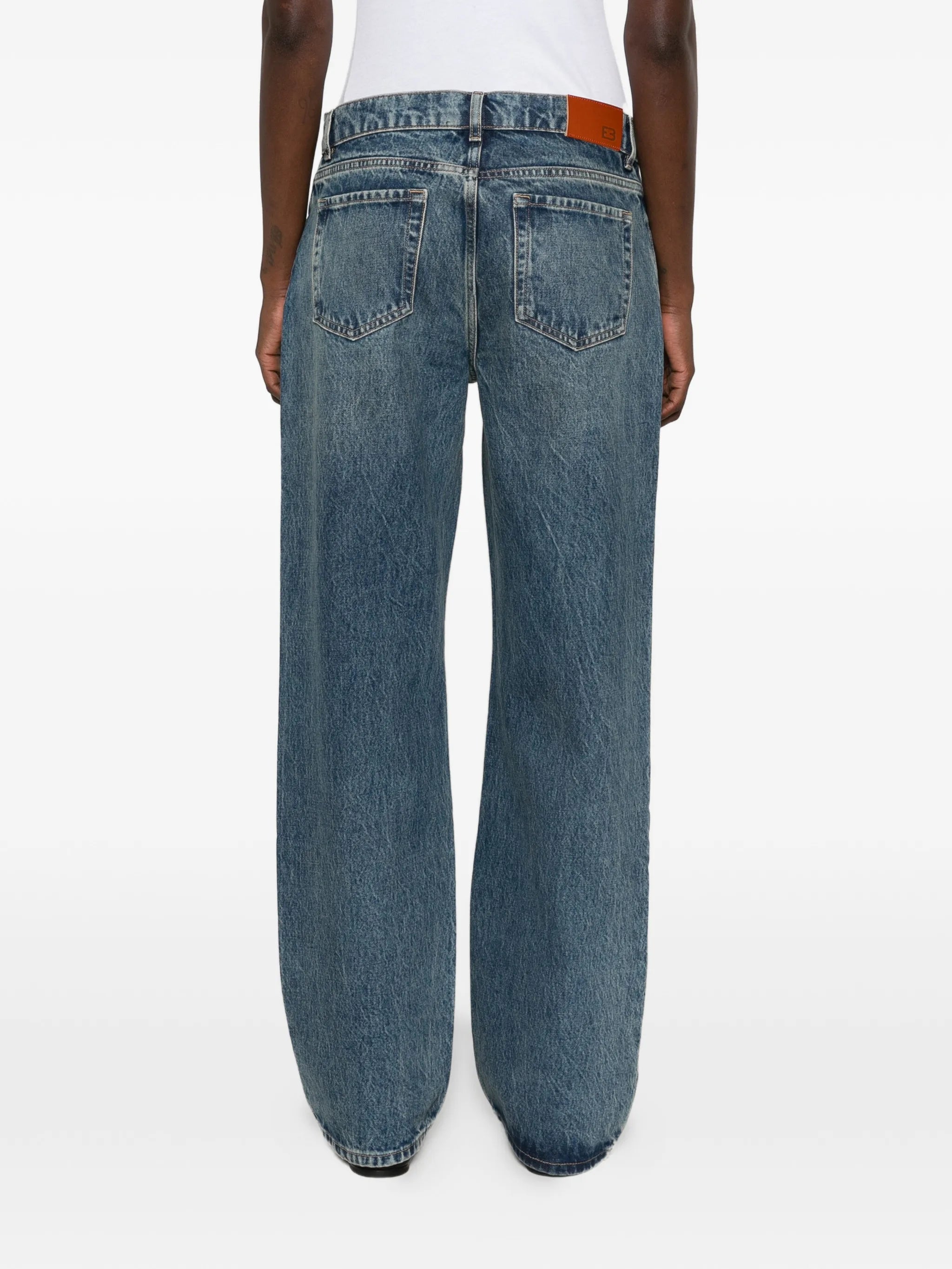 Mariner mid-rise baggy jeans