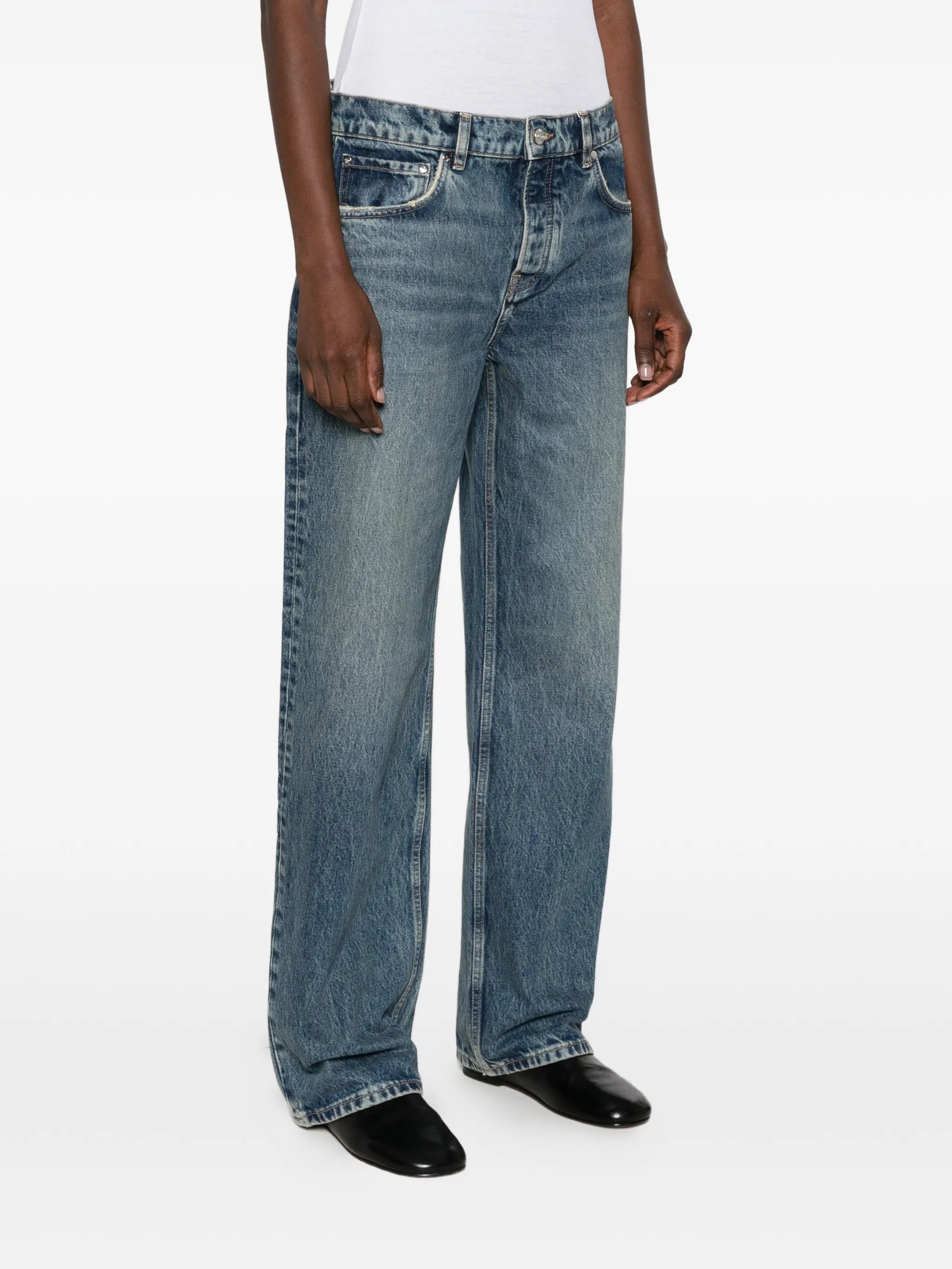 Mariner mid-rise baggy jeans