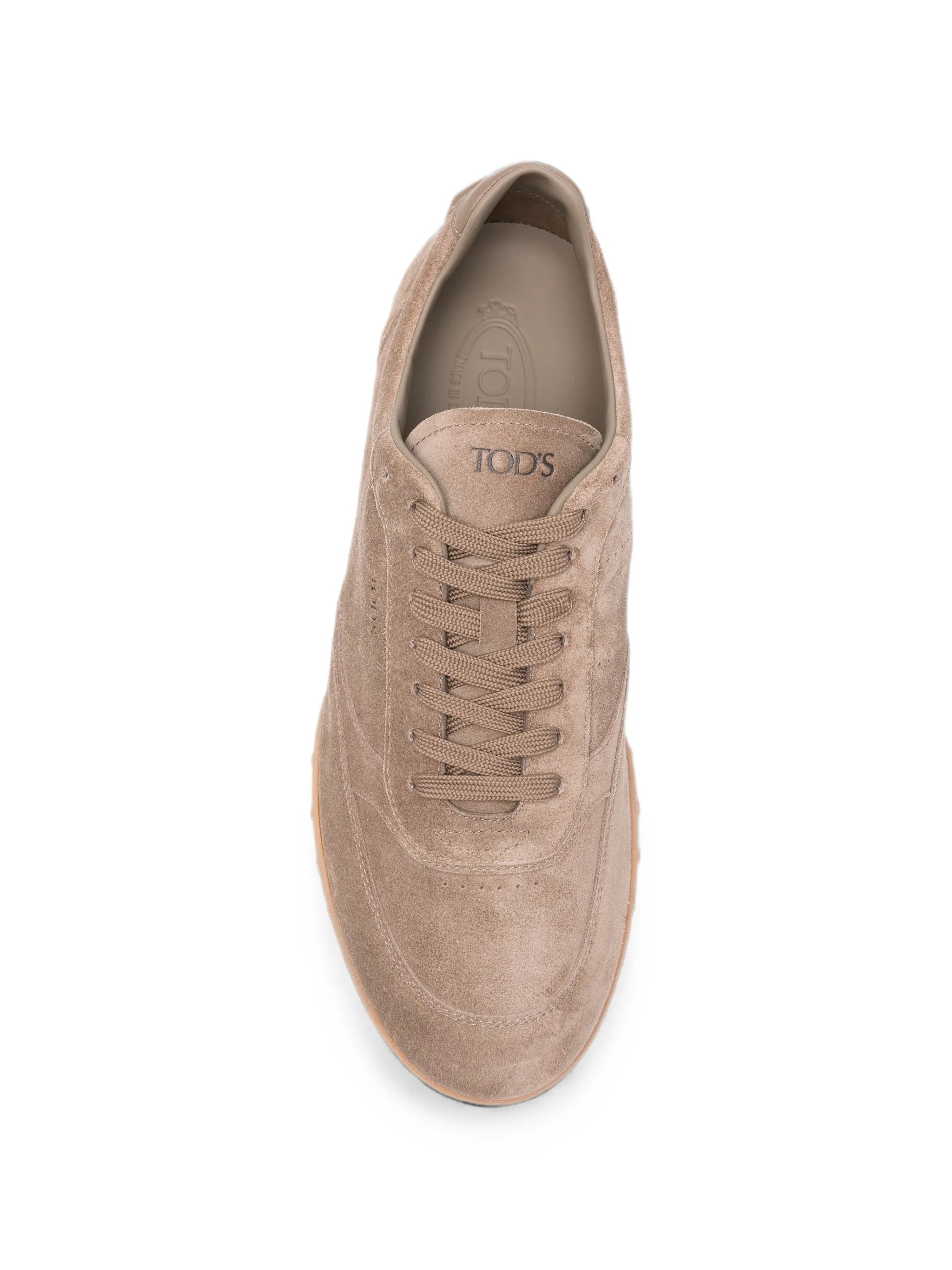 sneakers in suede