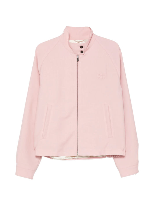 mohair blouson jacket