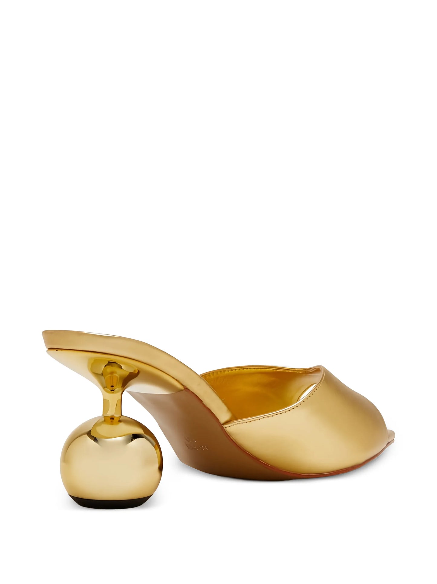 Ellie spherical-heel pointed-toe mules