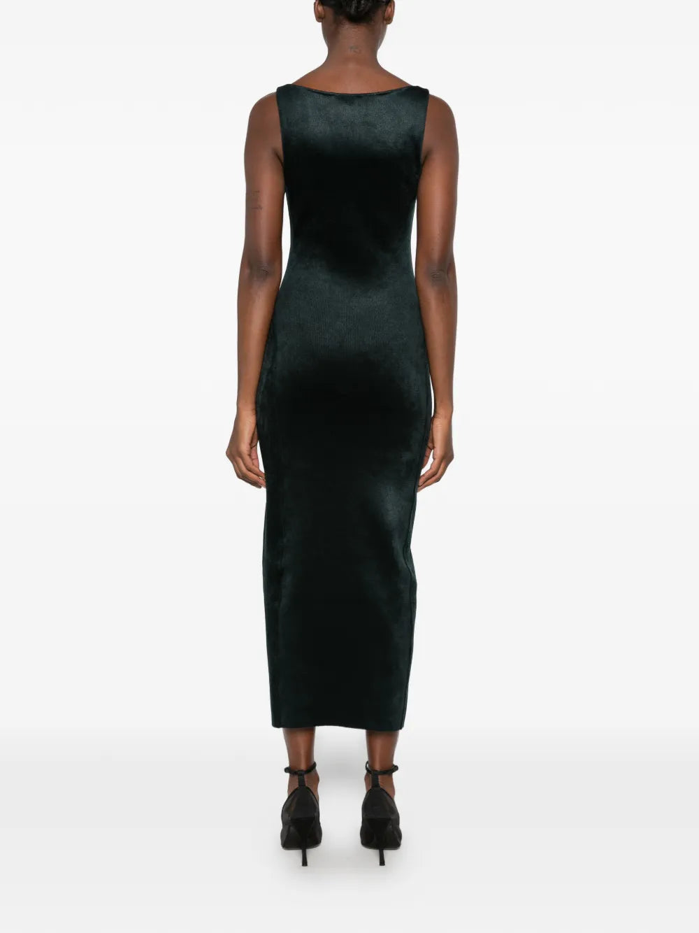 Tailored velvet dress