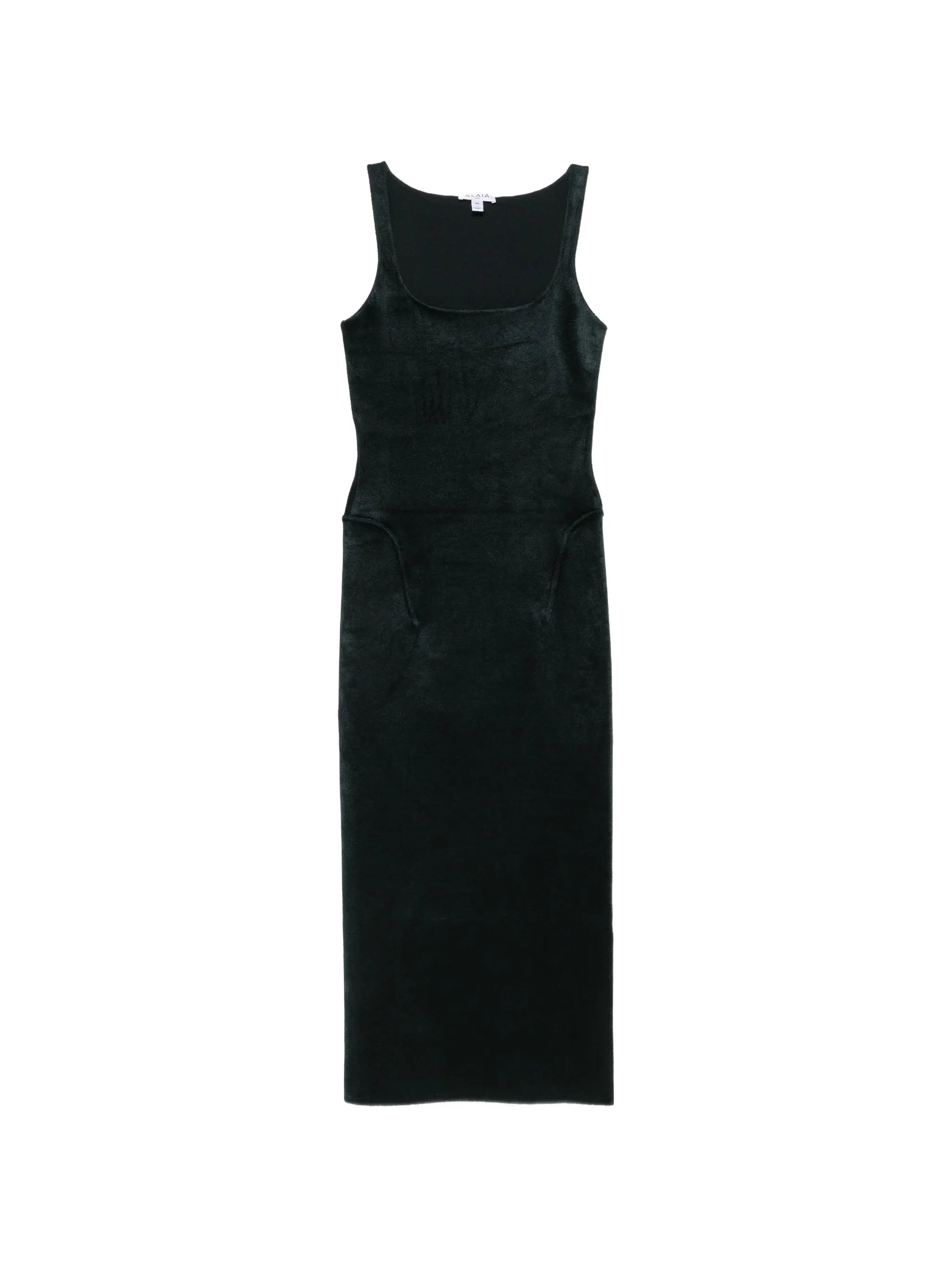 tailored velvet dress