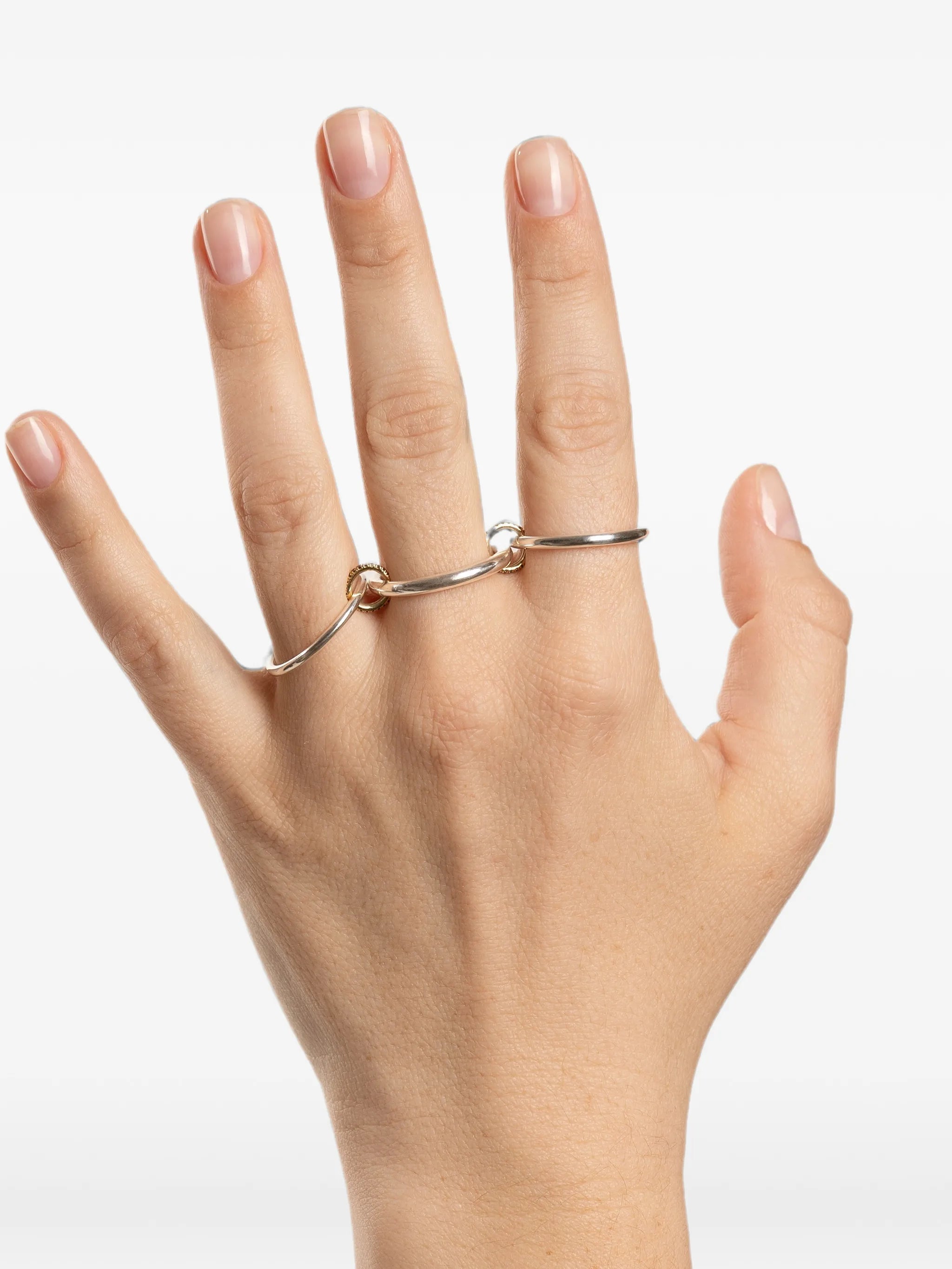Capricorn black-diamond ring