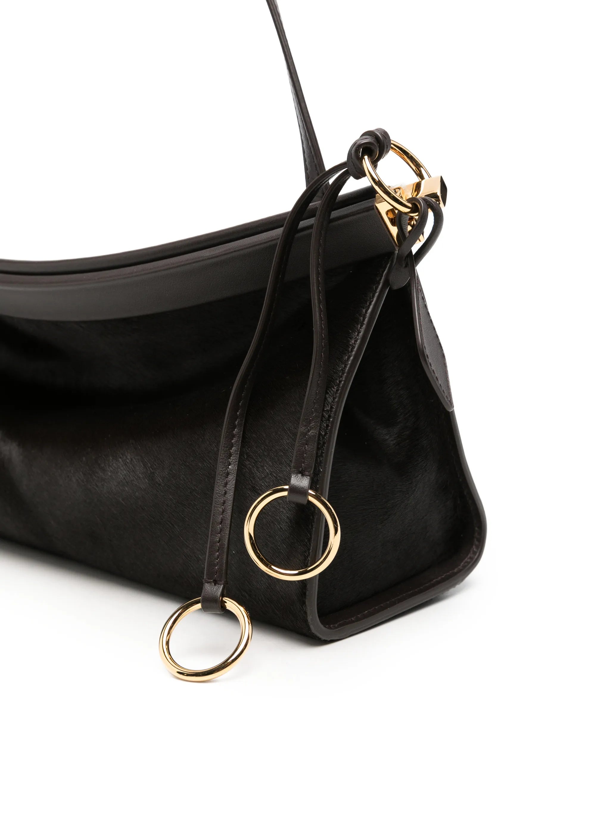 Medium Le Click East West haircalf shoulder bag