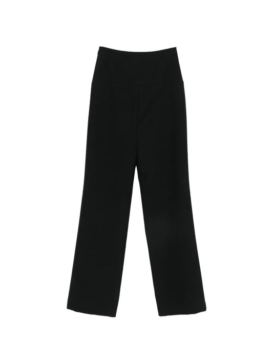 Tailored wool trousers