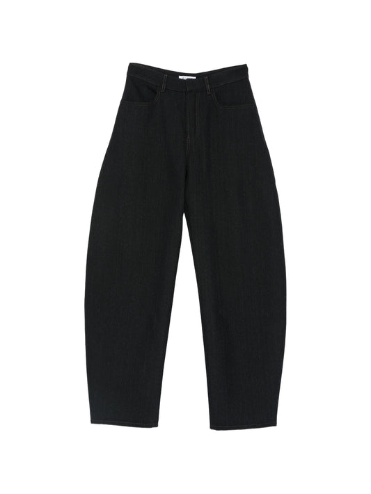 round-leg jeans