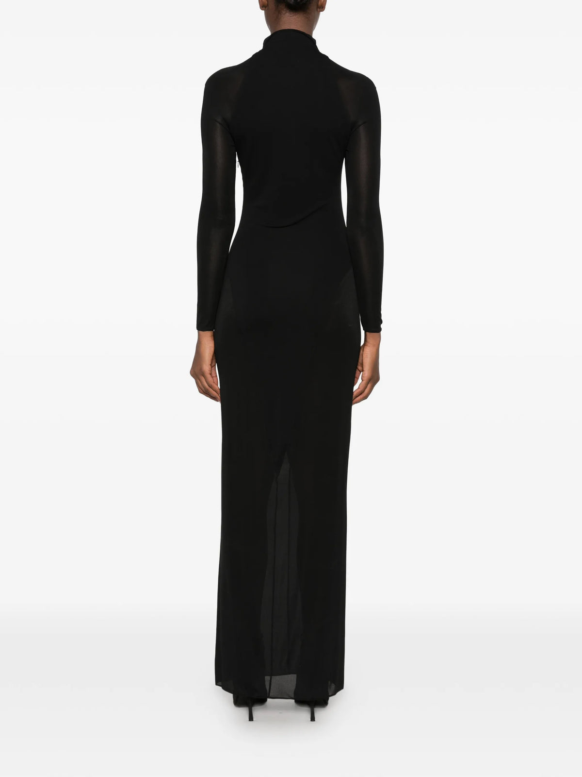 bodycon opaque jersey dress