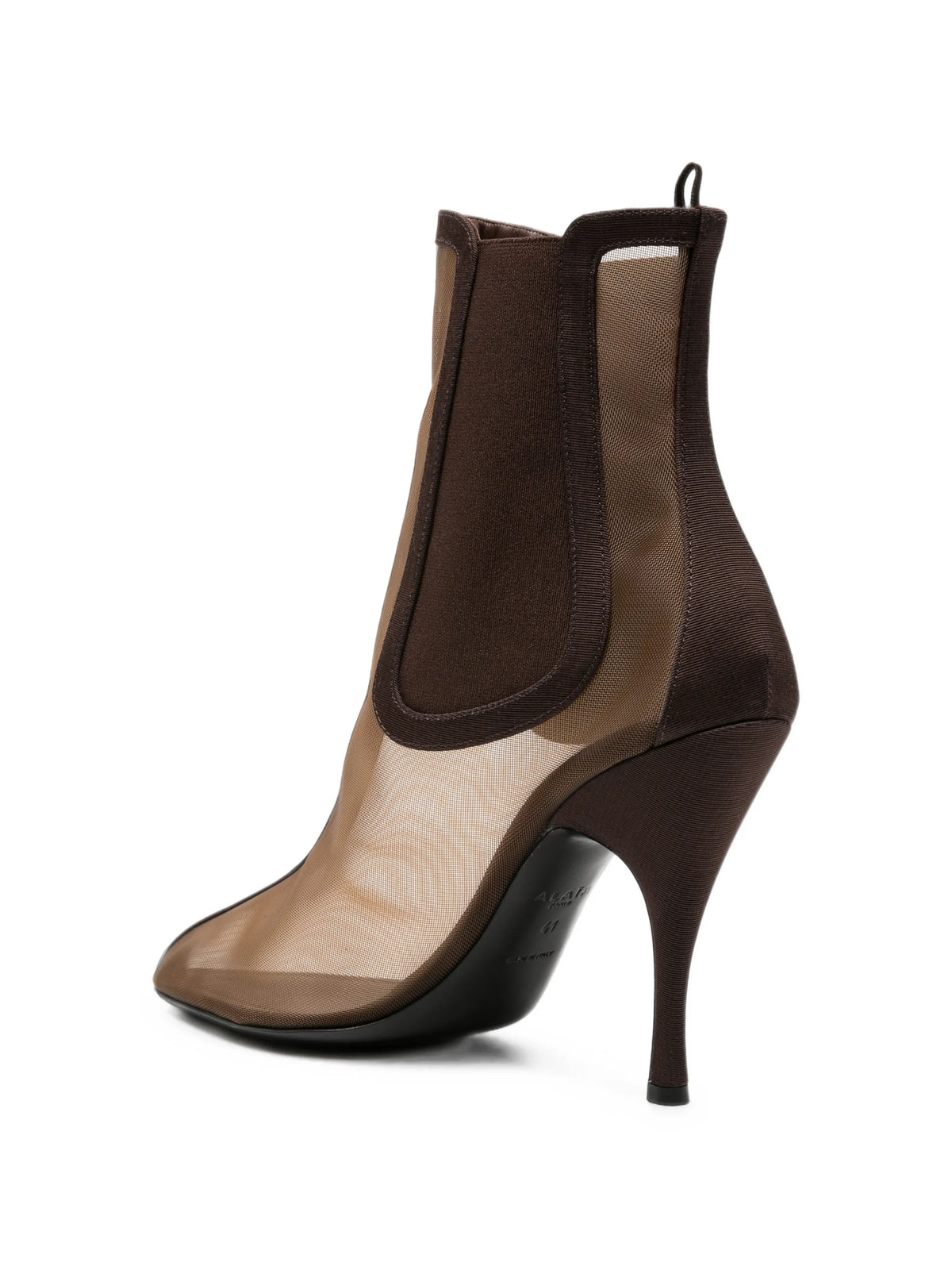 mesh ankle boots