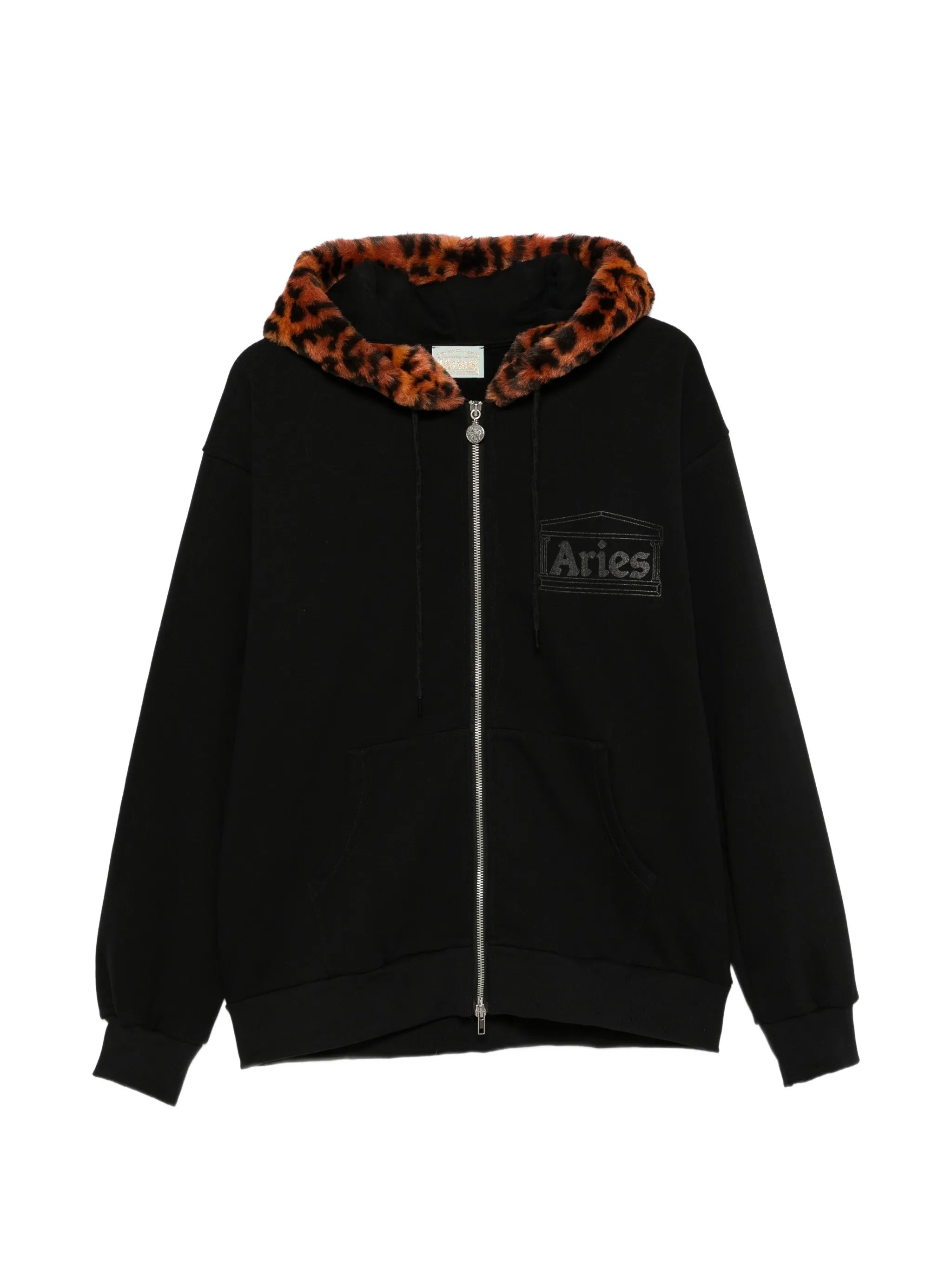 long-sleeve zip-up hoodie