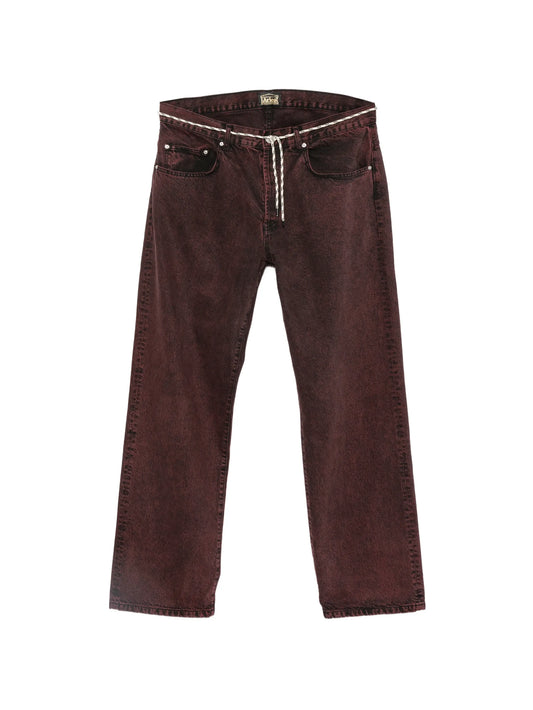 Batten acid-wash jeans