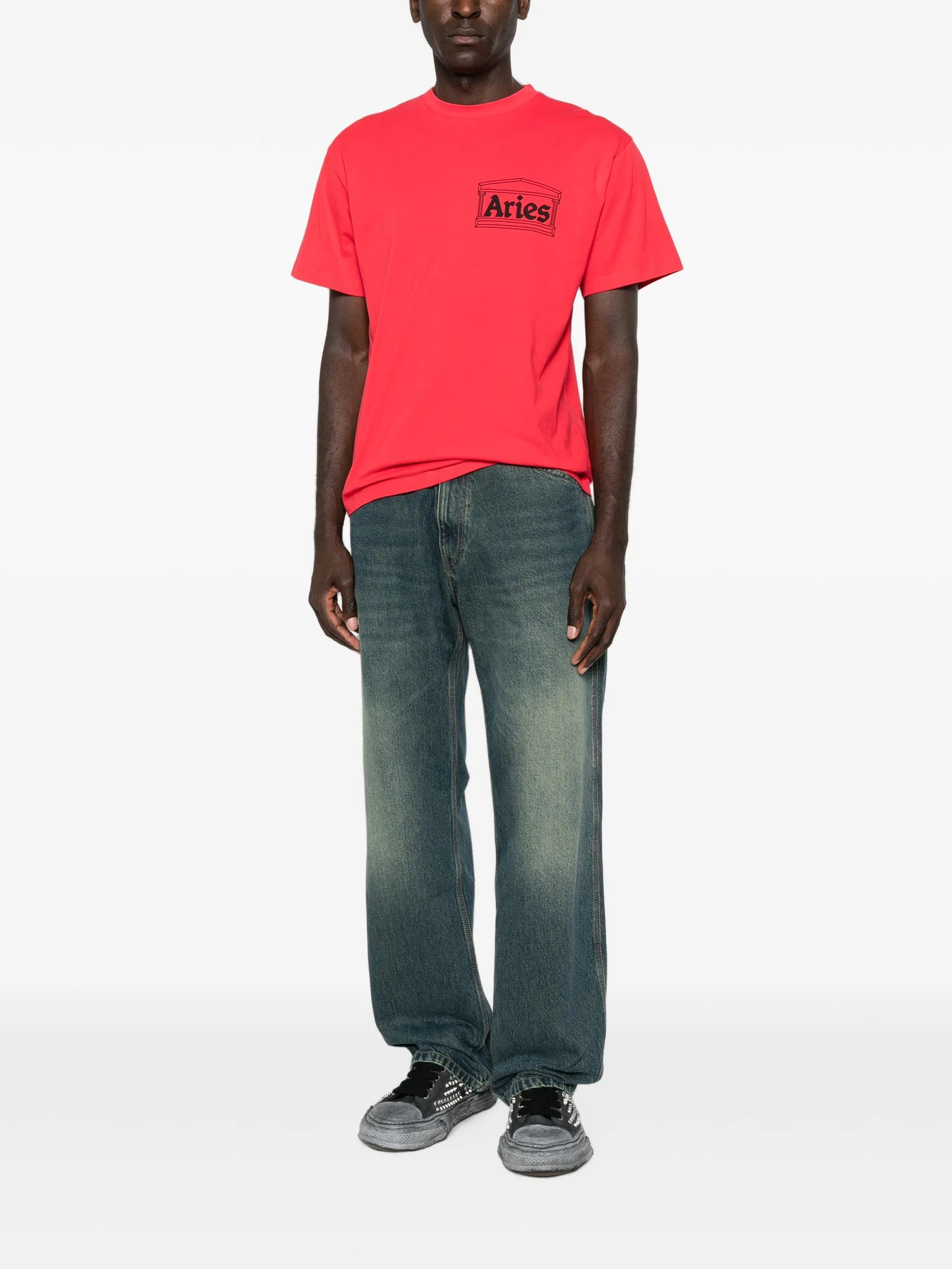 batten straight-leg jeans