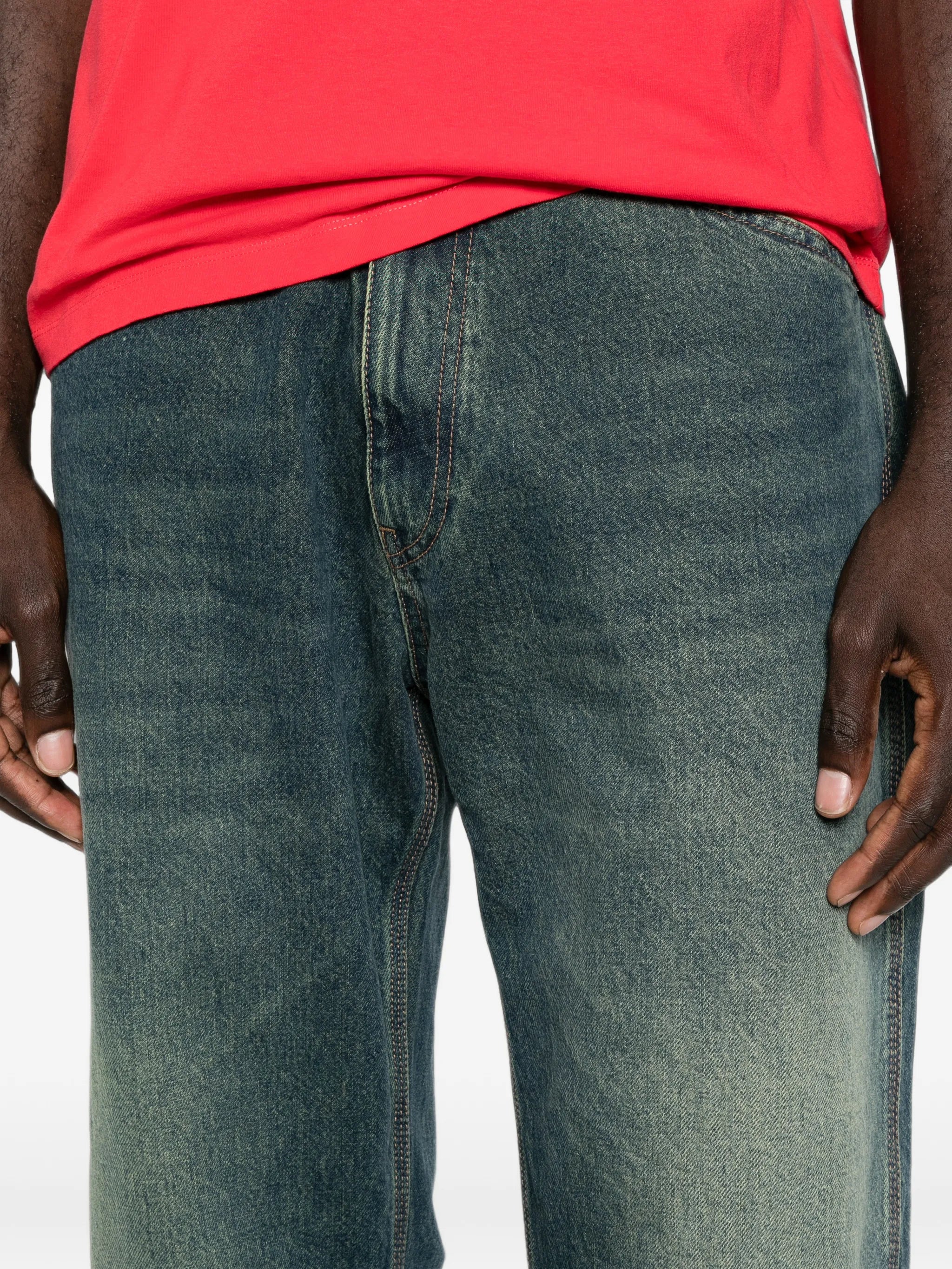 batten straight-leg jeans