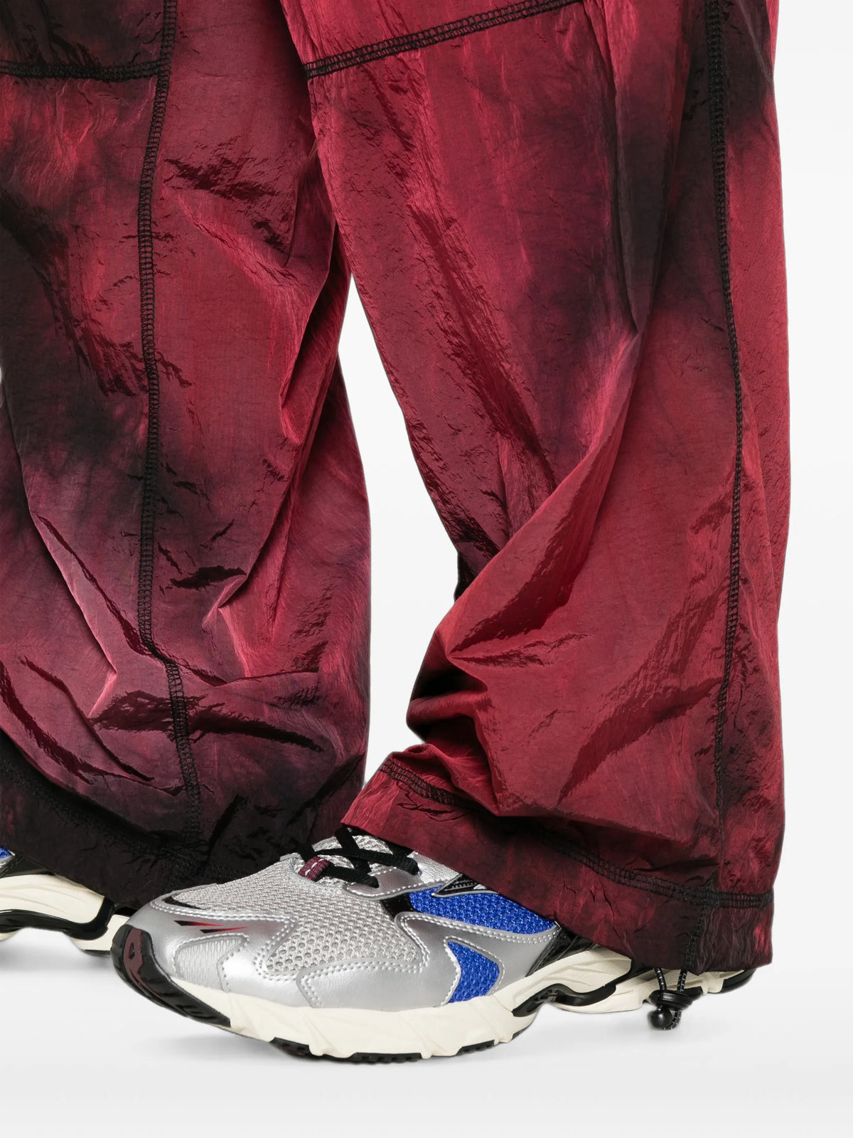tie-dye windcheater trousers