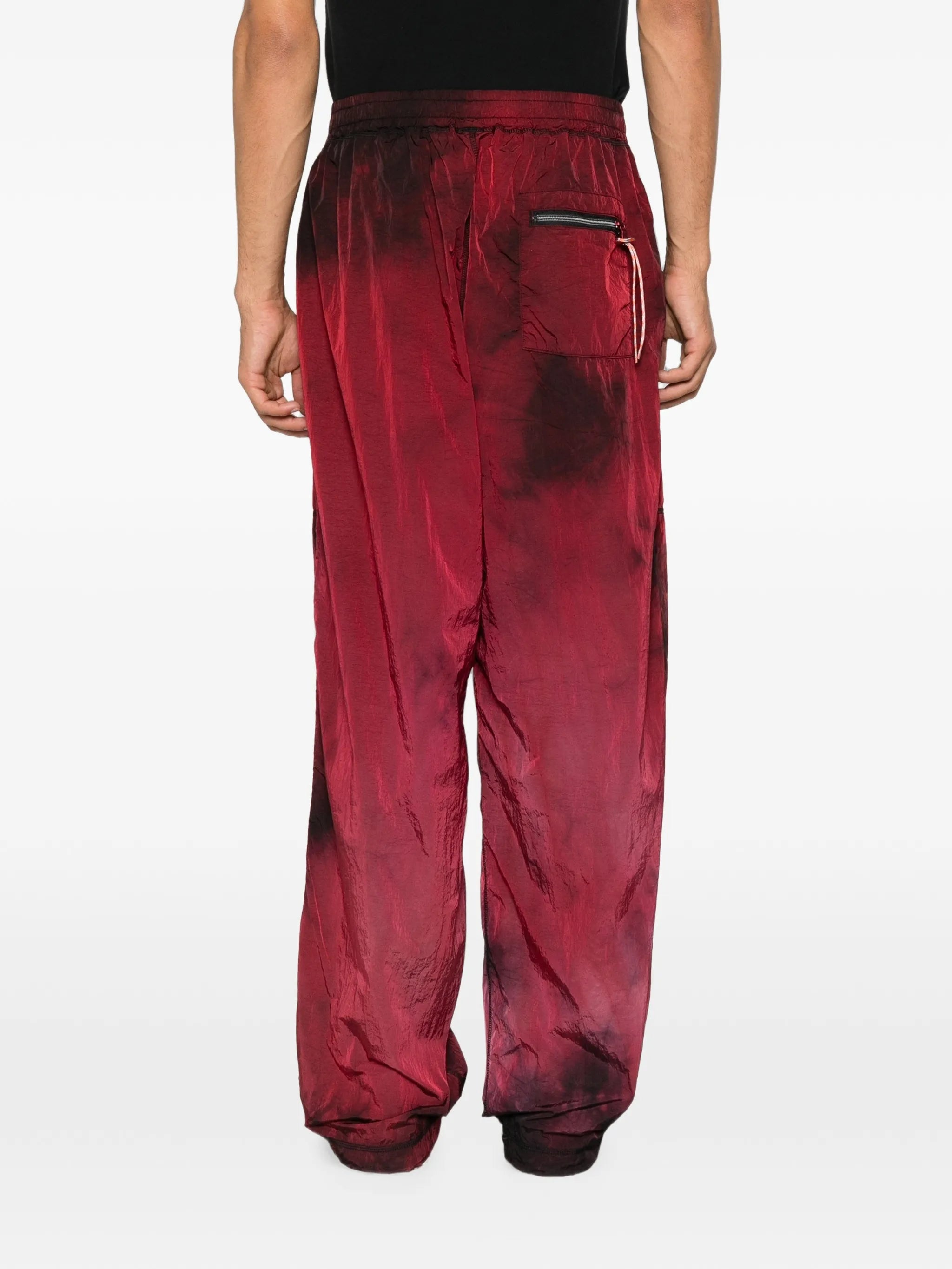 tie-dye windcheater trousers