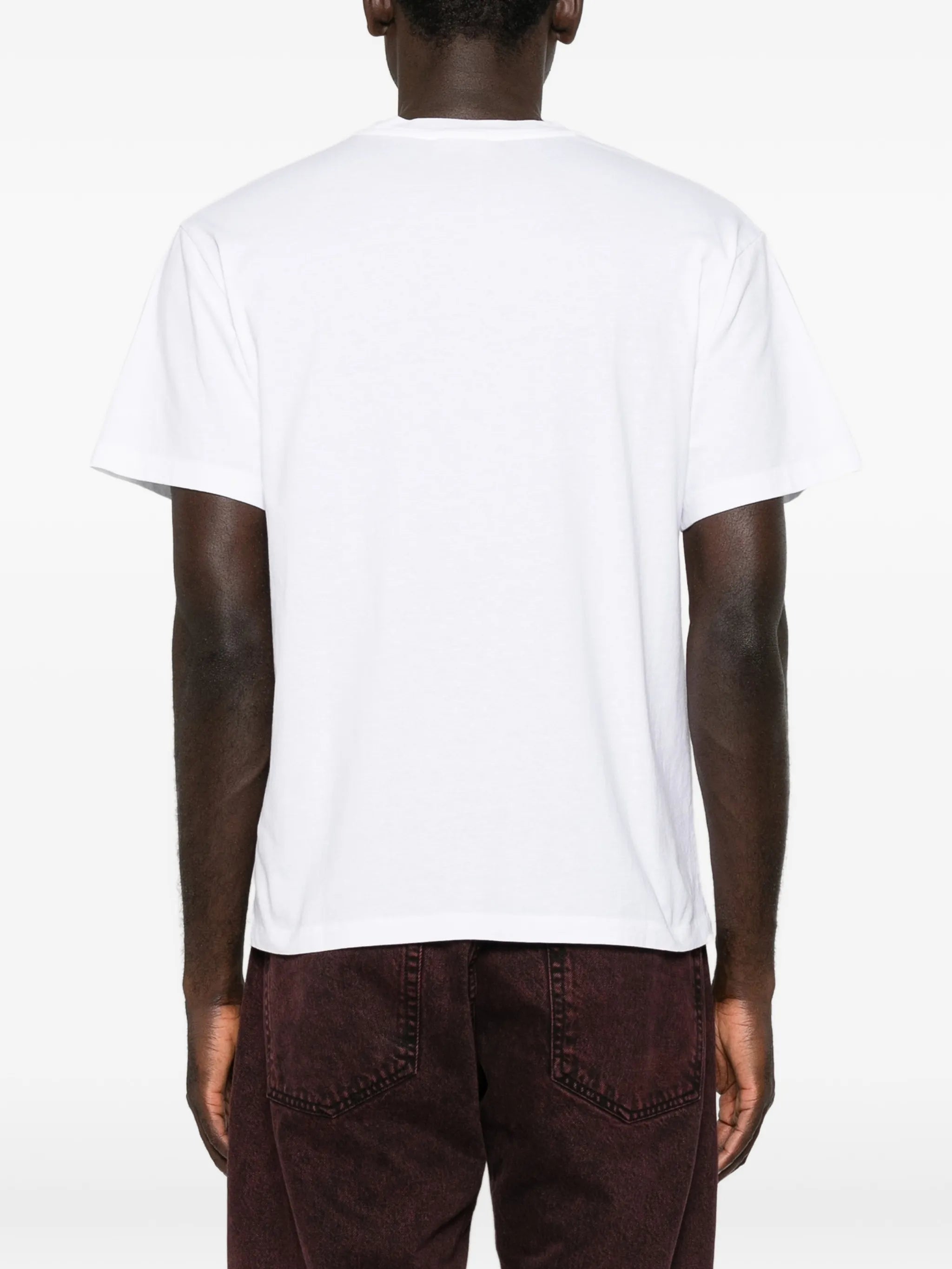 Temple logo-print T-shirt