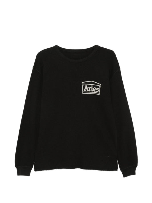 Temple waffle-knit T-shirt