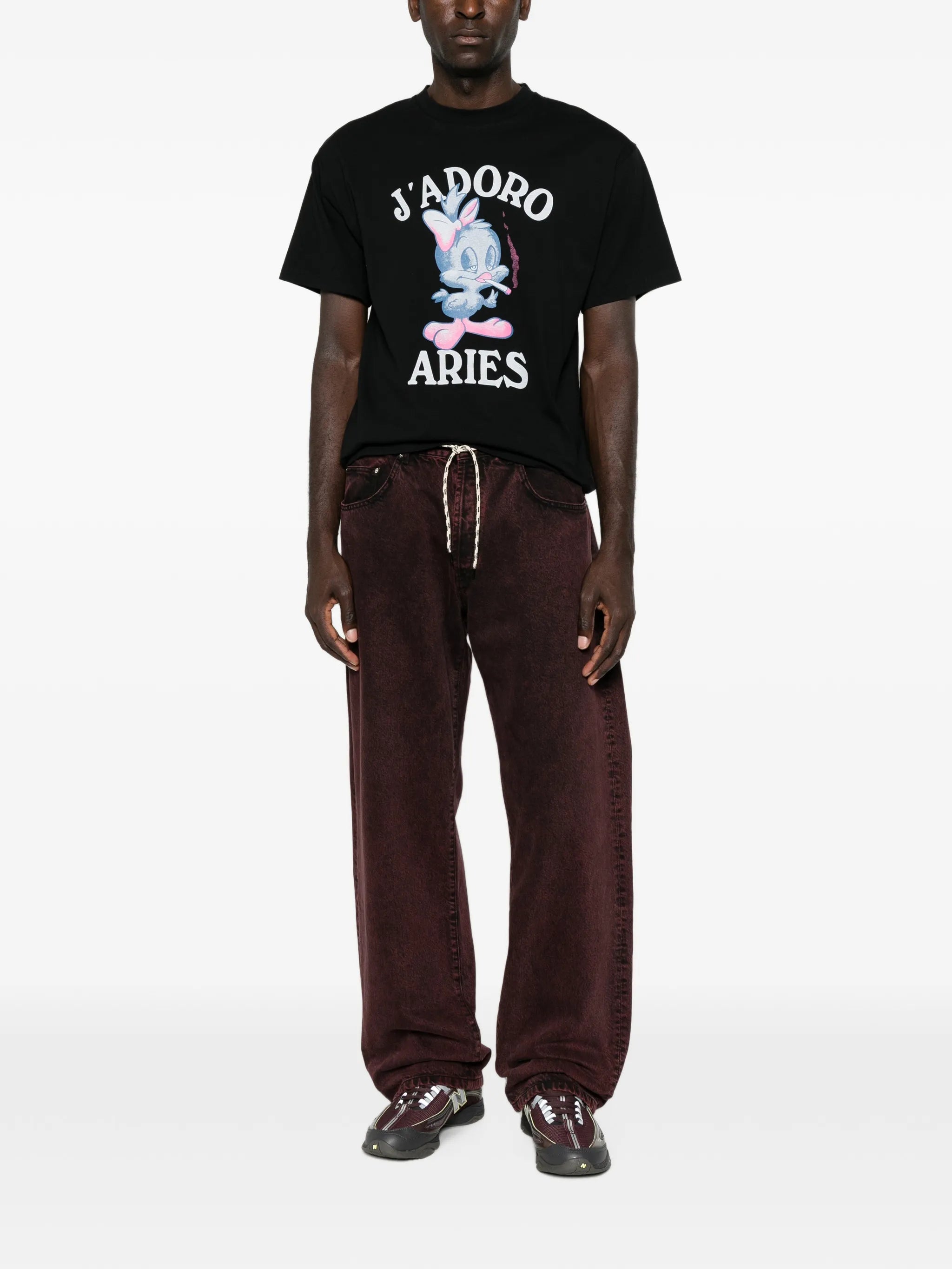 graphic-print T-shirt