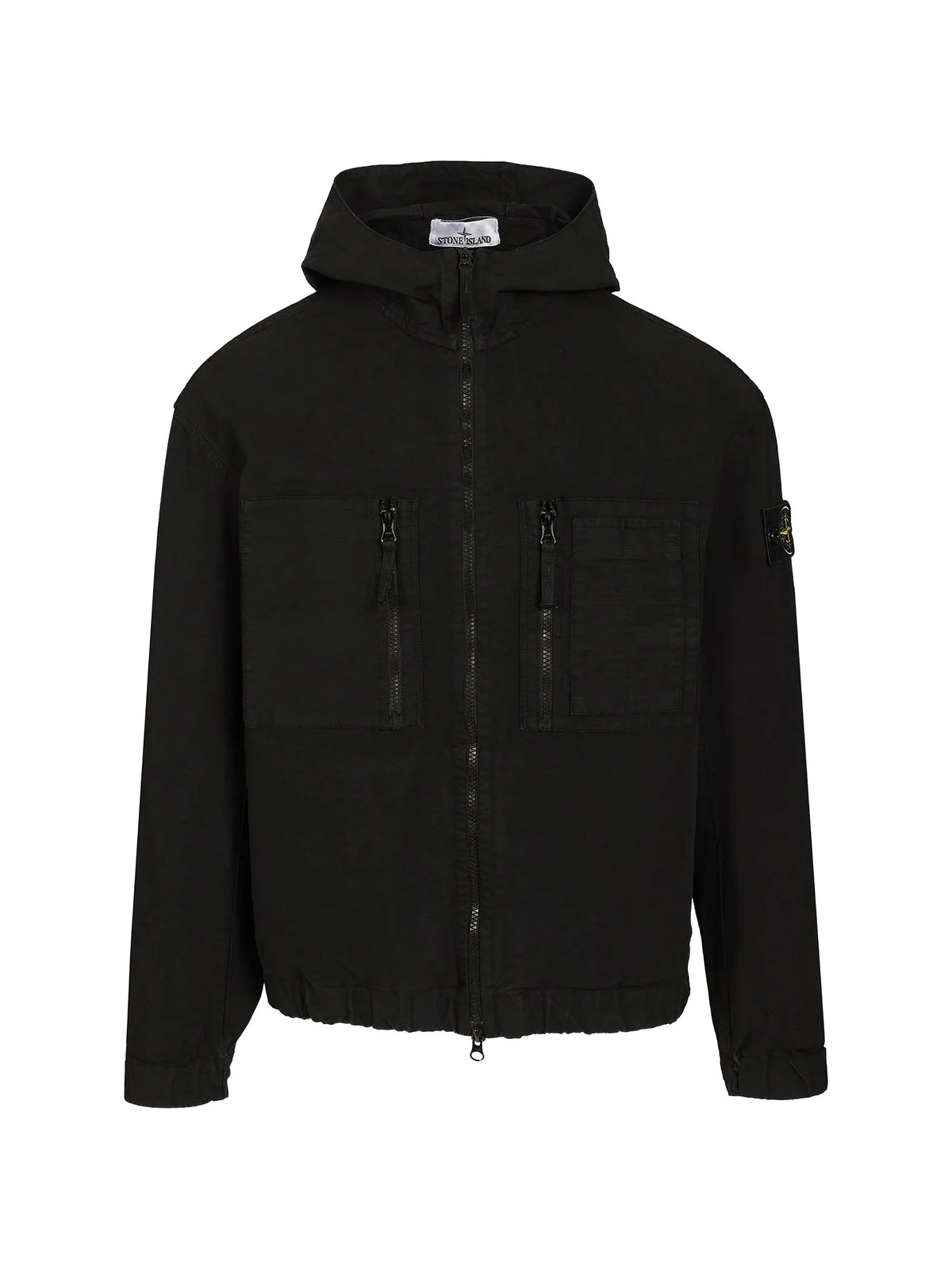 1200011 organic cotton ripstop hooded jacket