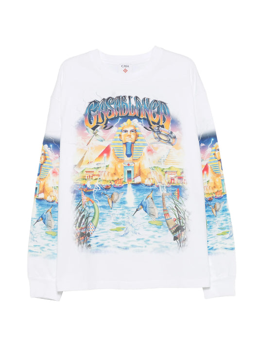 graphic-print T-shirt