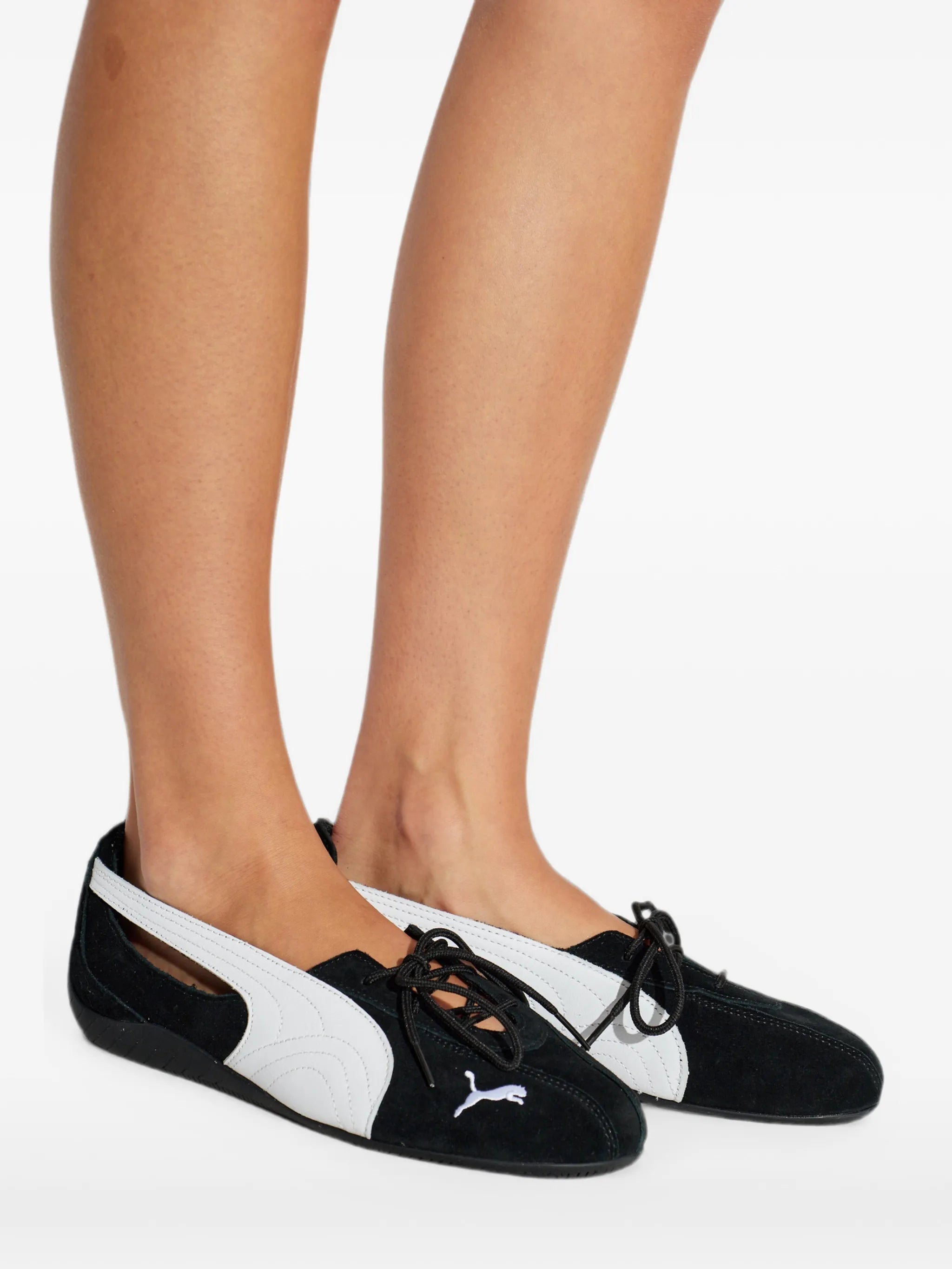 Speedcat leather ballet flats