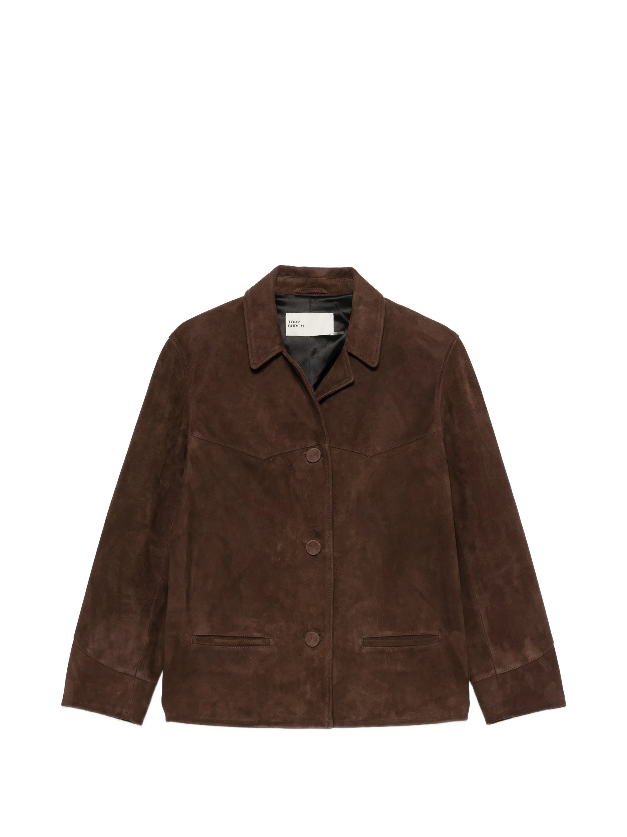 suede western-style jacket