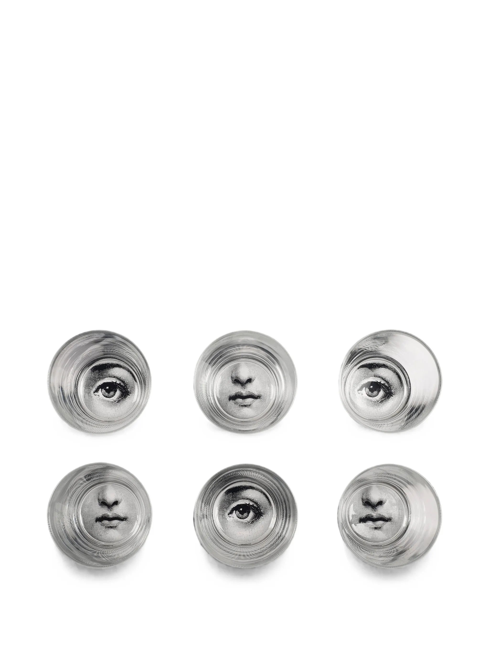 Occhio e Bocca glass set