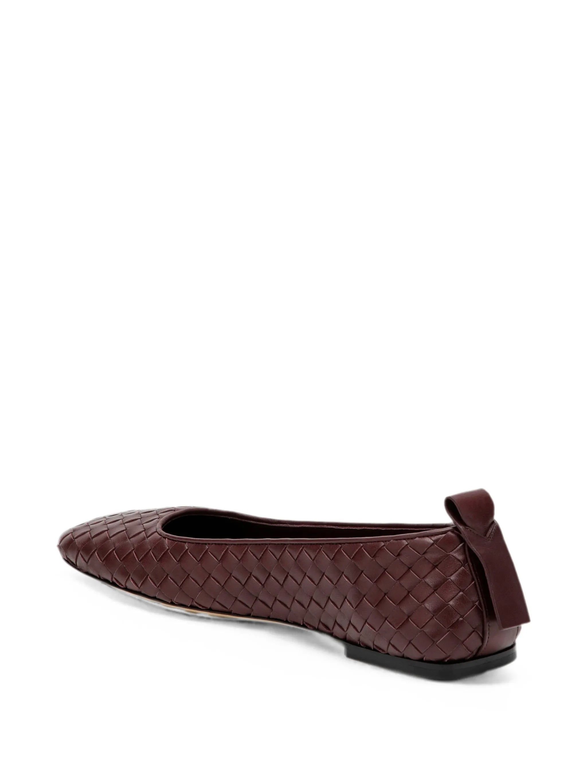 Charlotte Intrecciato ballerina shoes