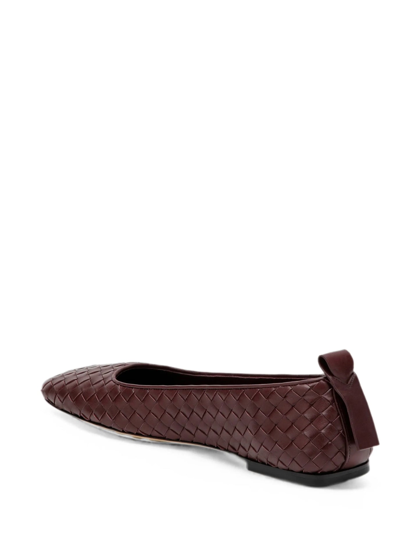 Charlotte Intrecciato ballerina shoes