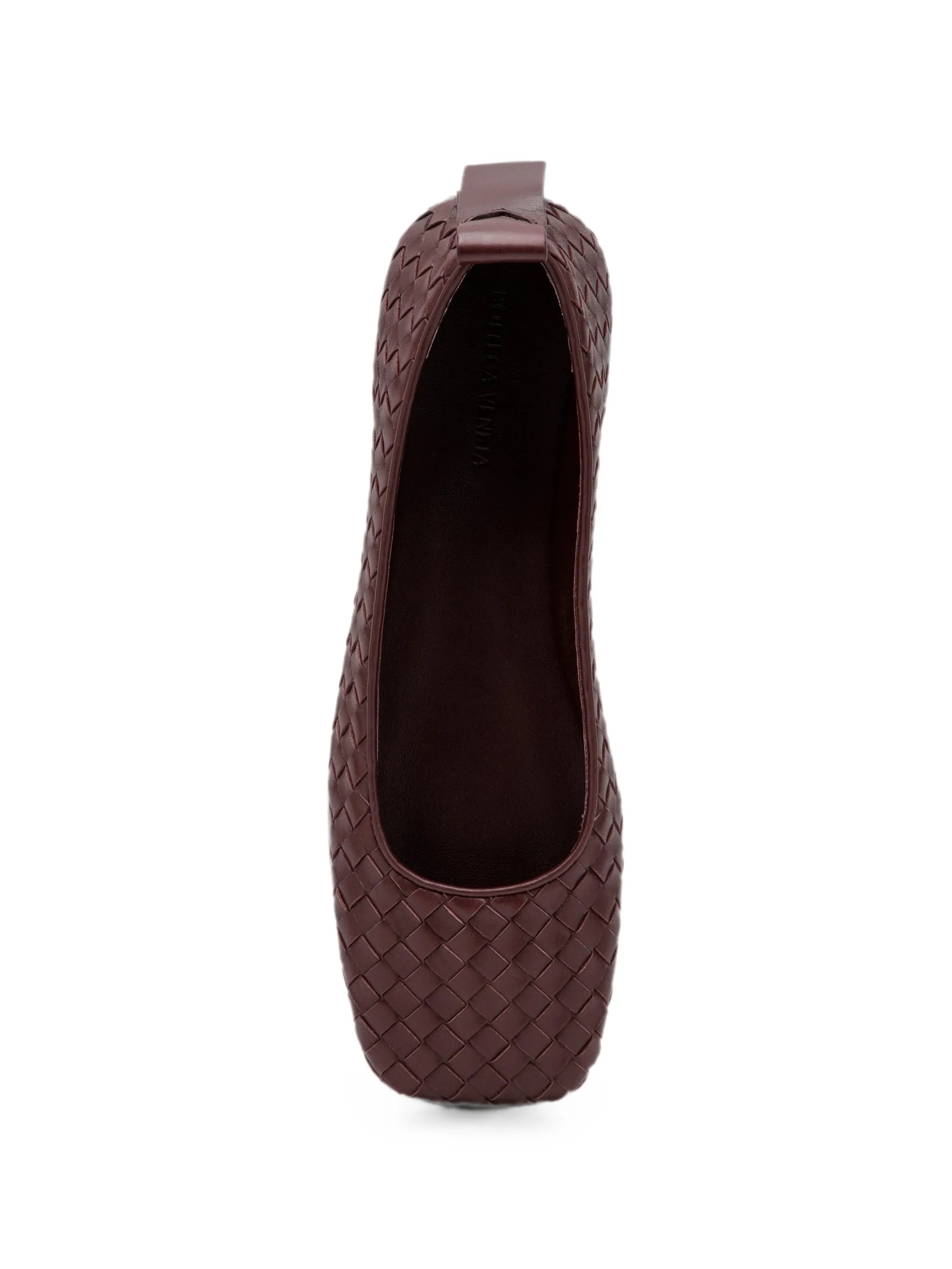 Charlotte Intrecciato ballerina shoes