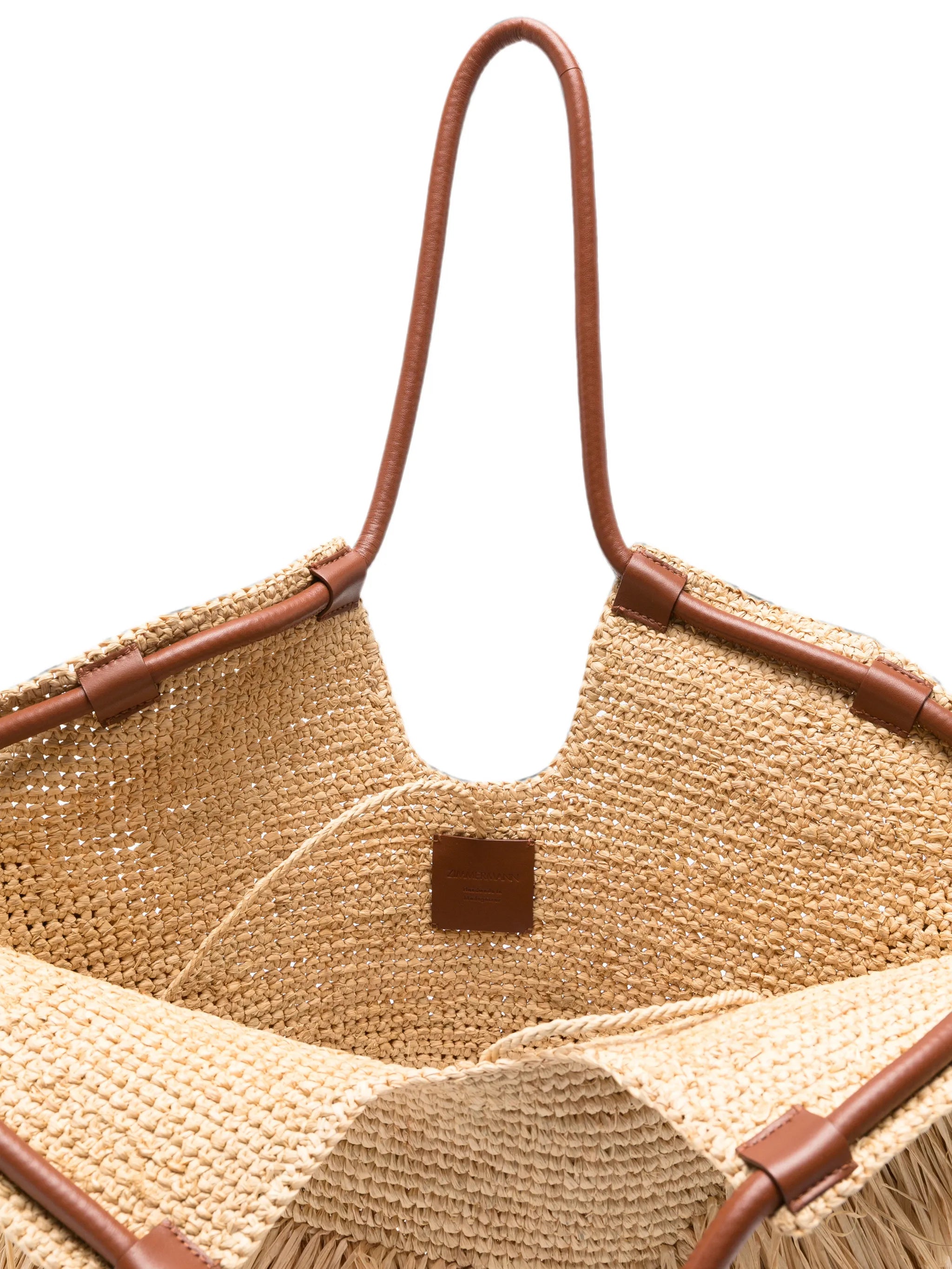 Goldentime medium fringe tote