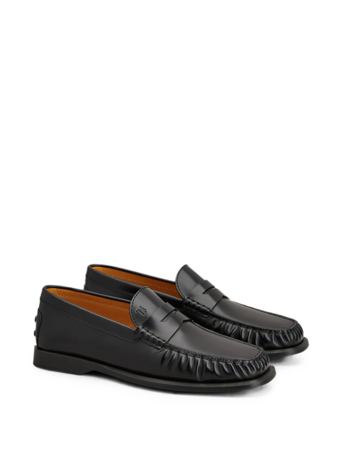 loafers in leather
