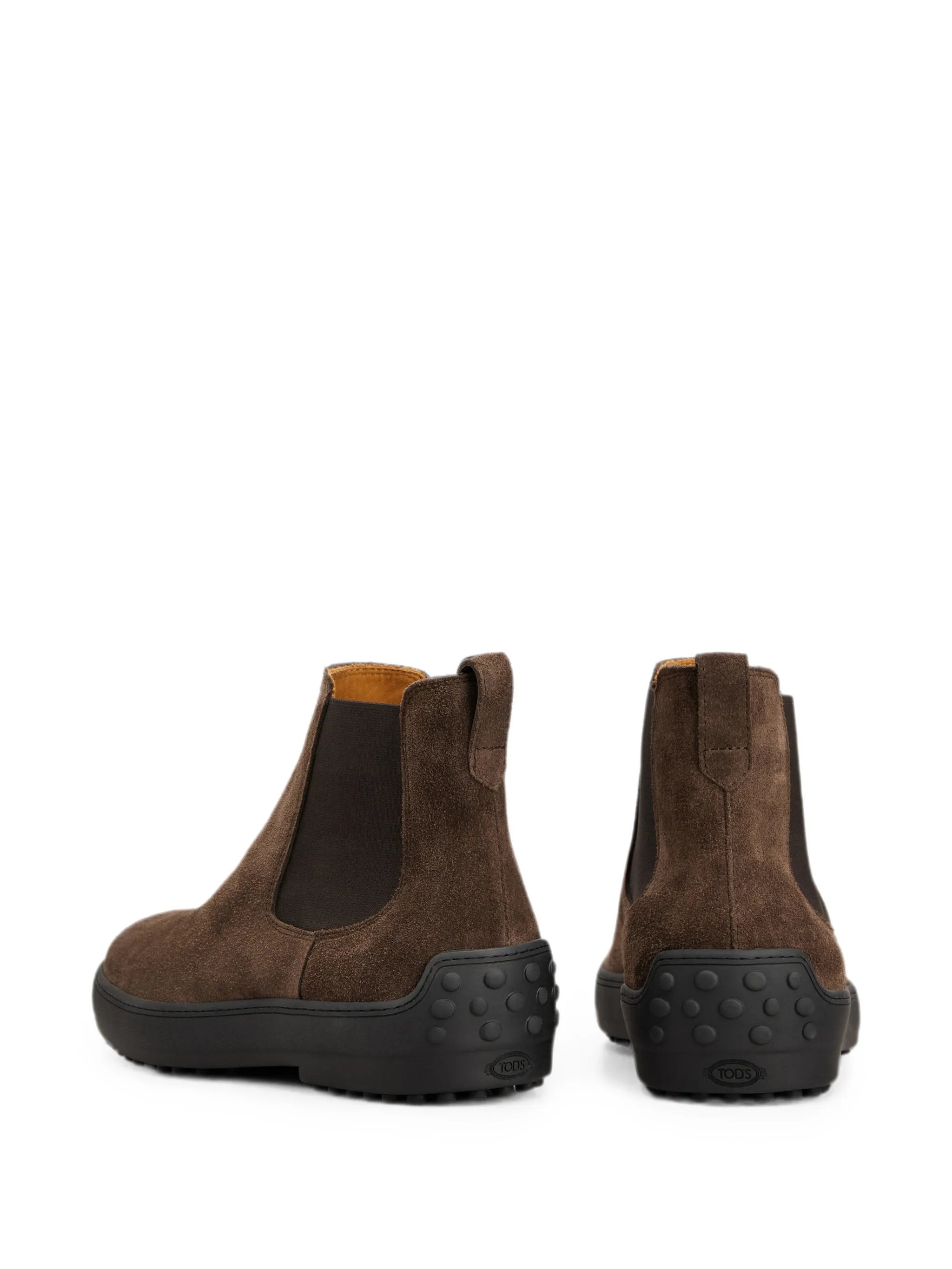 Gommino suede Chelsea boots
