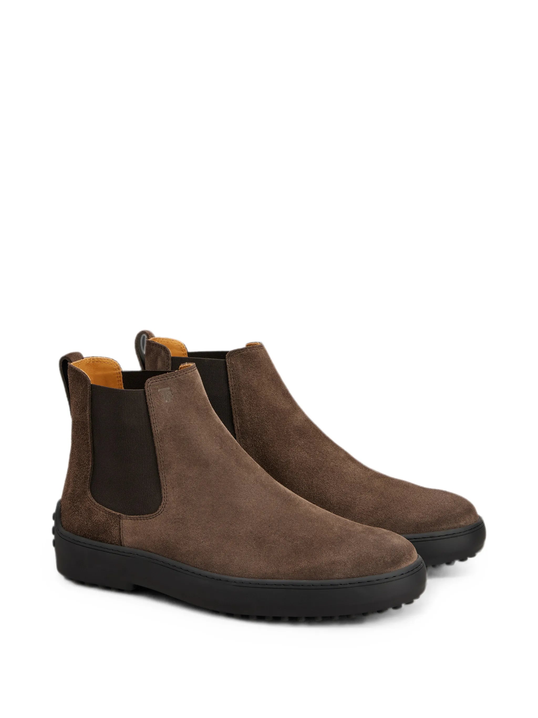 Gommino suede Chelsea boots