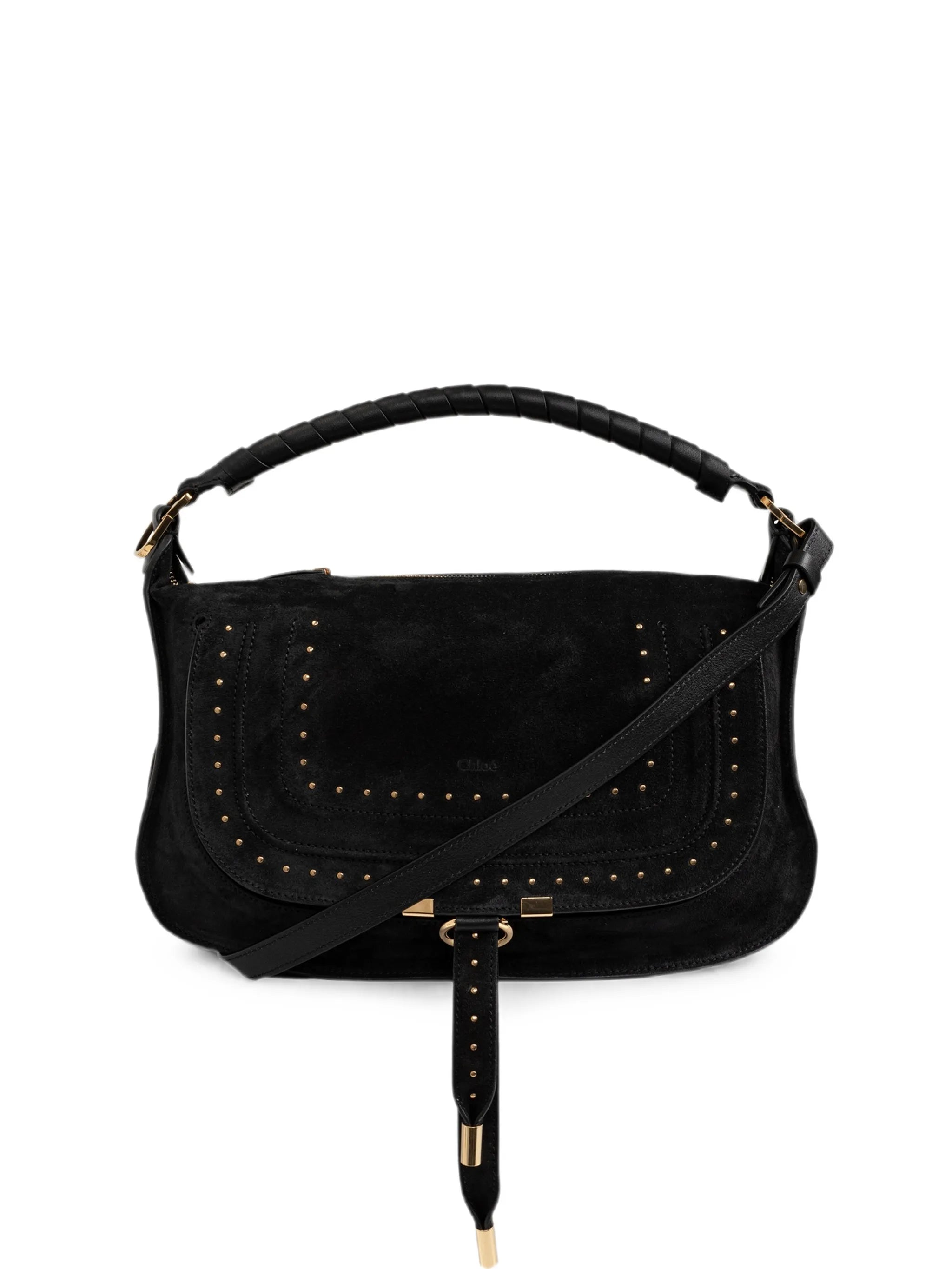 Marcie stud-embellished shoulder bag