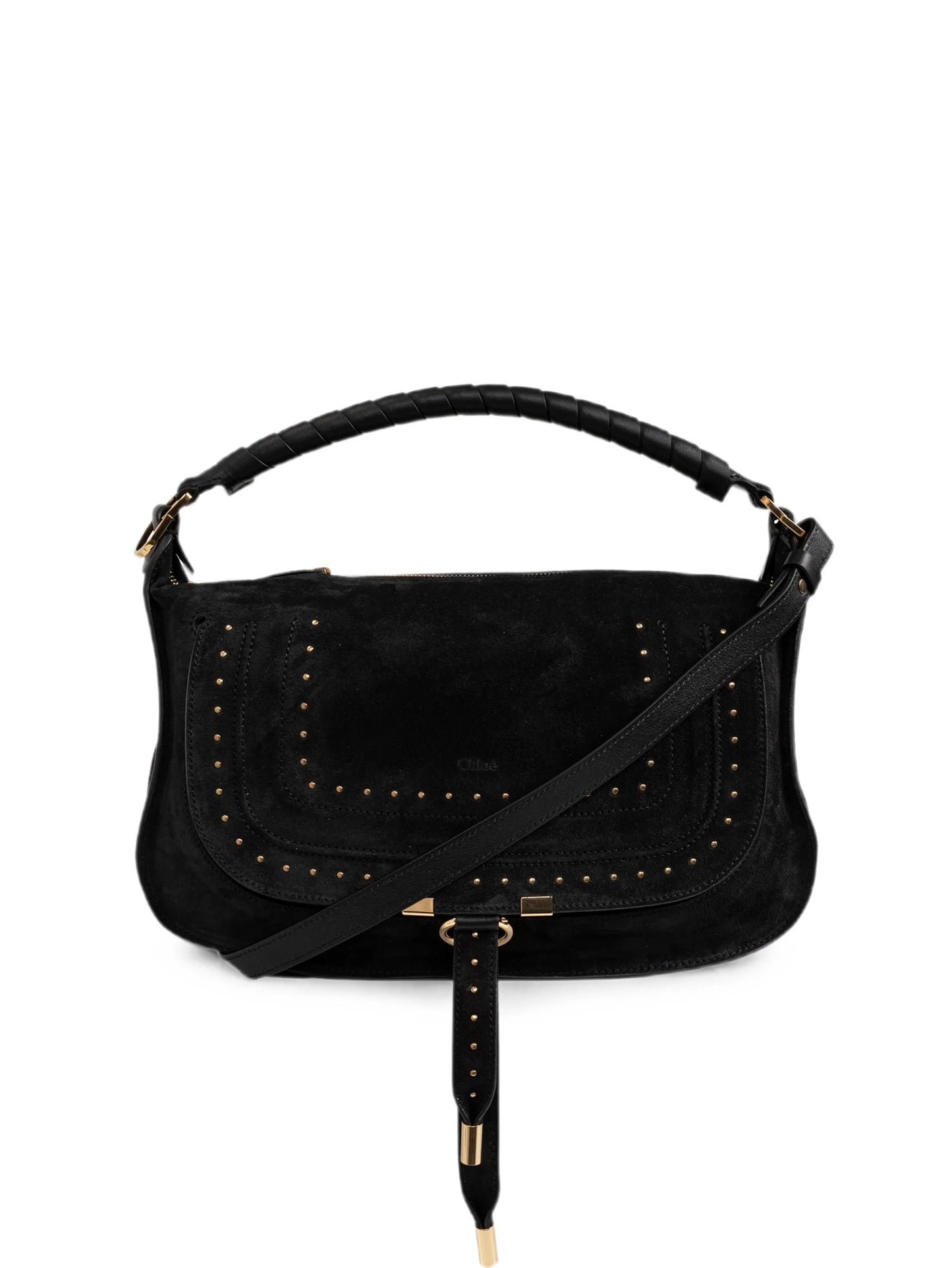 Marcie stud-embellished shoulder bag