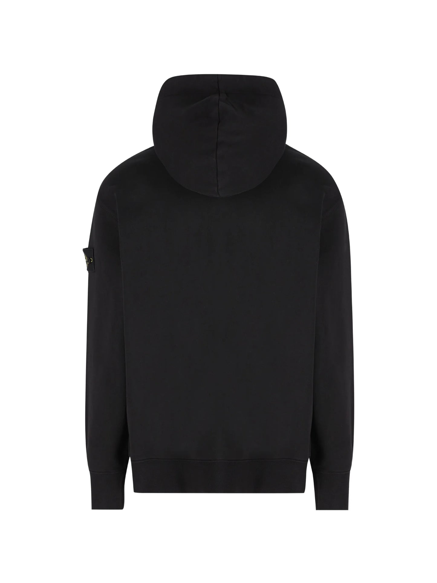 logo-patch zip-up hoodie
