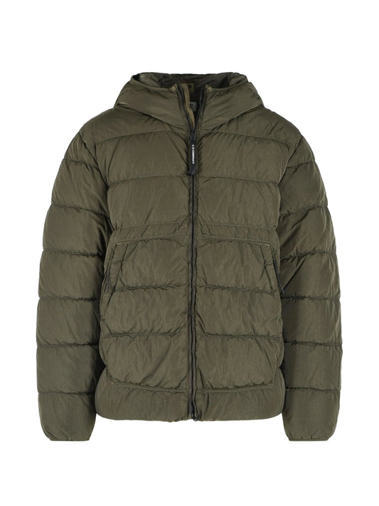 Chrome-R Goggle down jacket