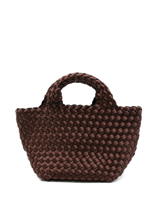mini St. Barths woven tote bag